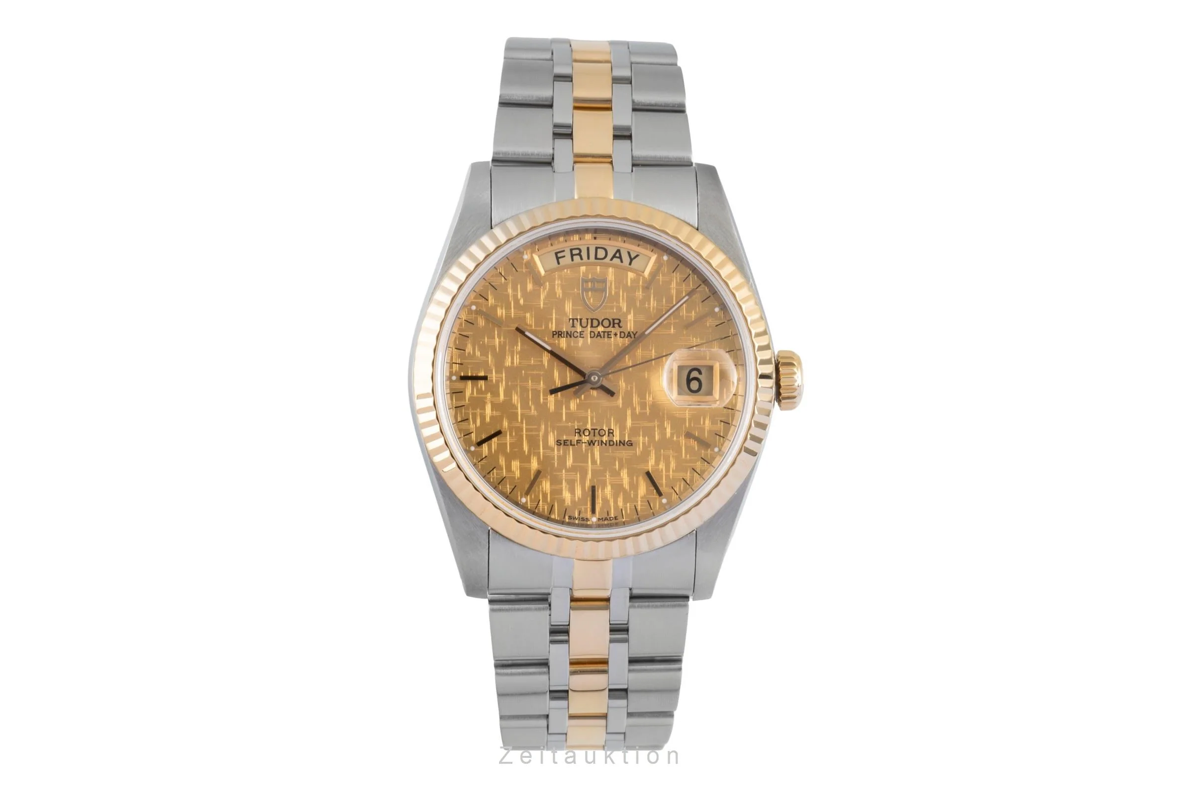 Tudor Date-Day steel / gold automatic men's watch 76213-0016  [2507156] - Image 5