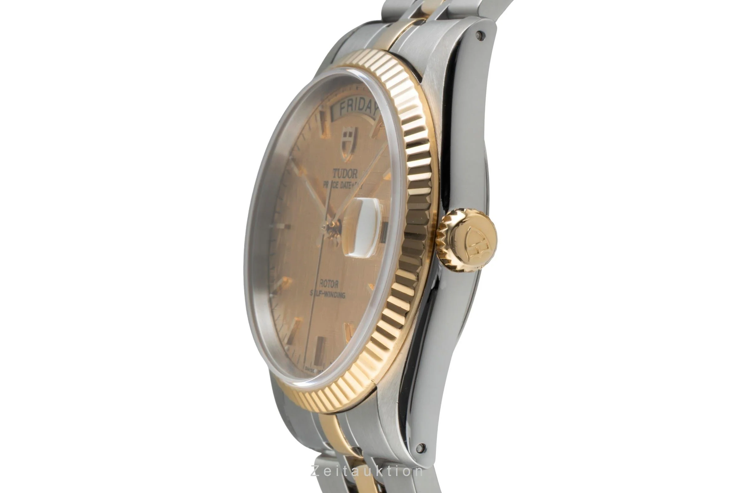 Tudor Date-Day steel / gold automatic men's watch 76213-0016  [2507156] - Image 7