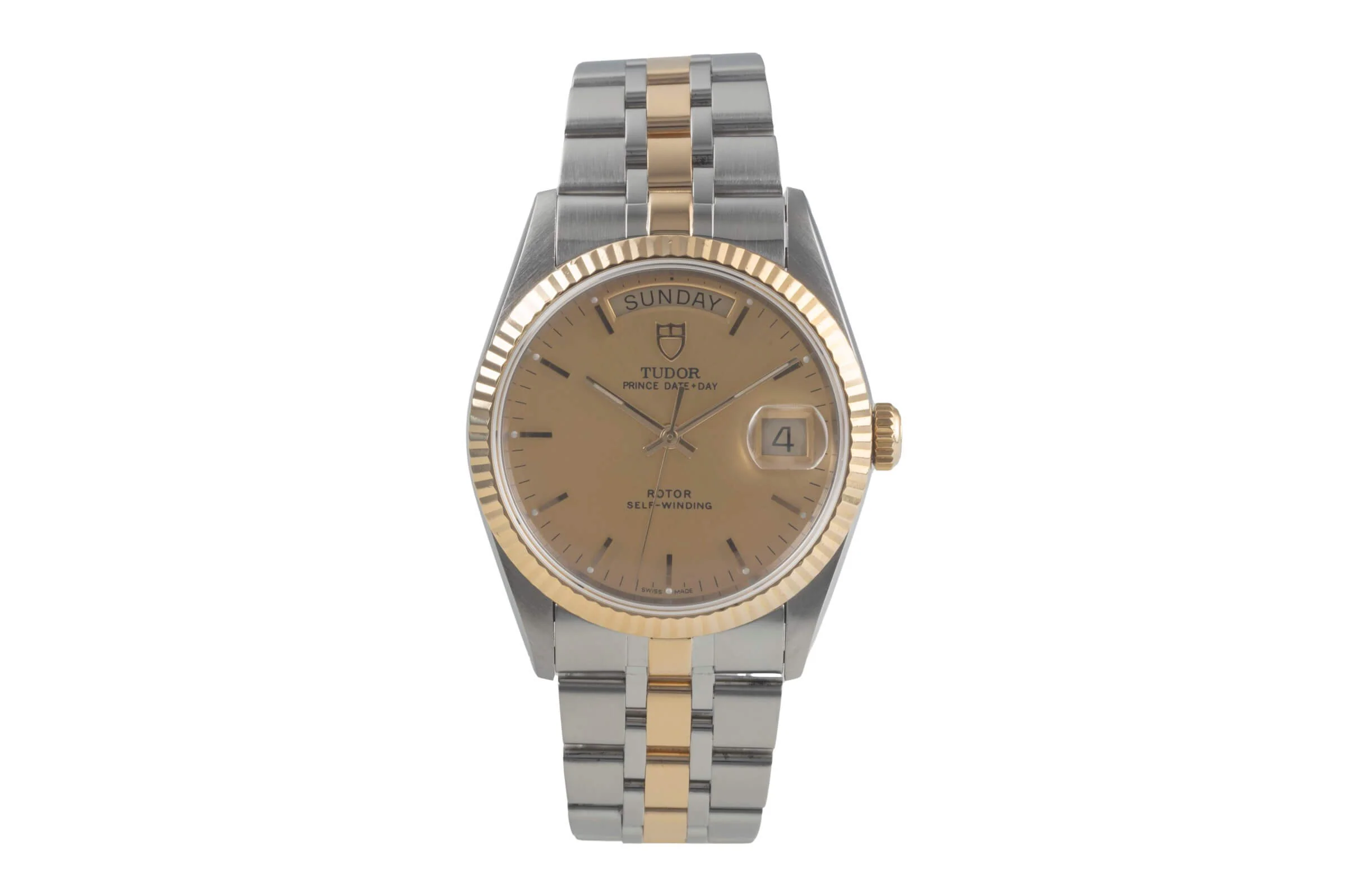 Tudor Date-Day steel / gold automatic men's watch 76213 LP: 4090EUR  [2501234] - Image 5