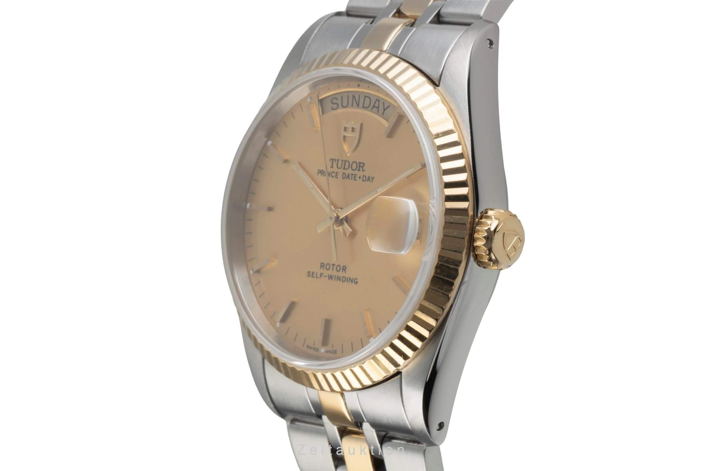 Tudor Date-Day steel / gold automatic men's watch 76213 LP: 4090EUR  [2501234] - Image 7