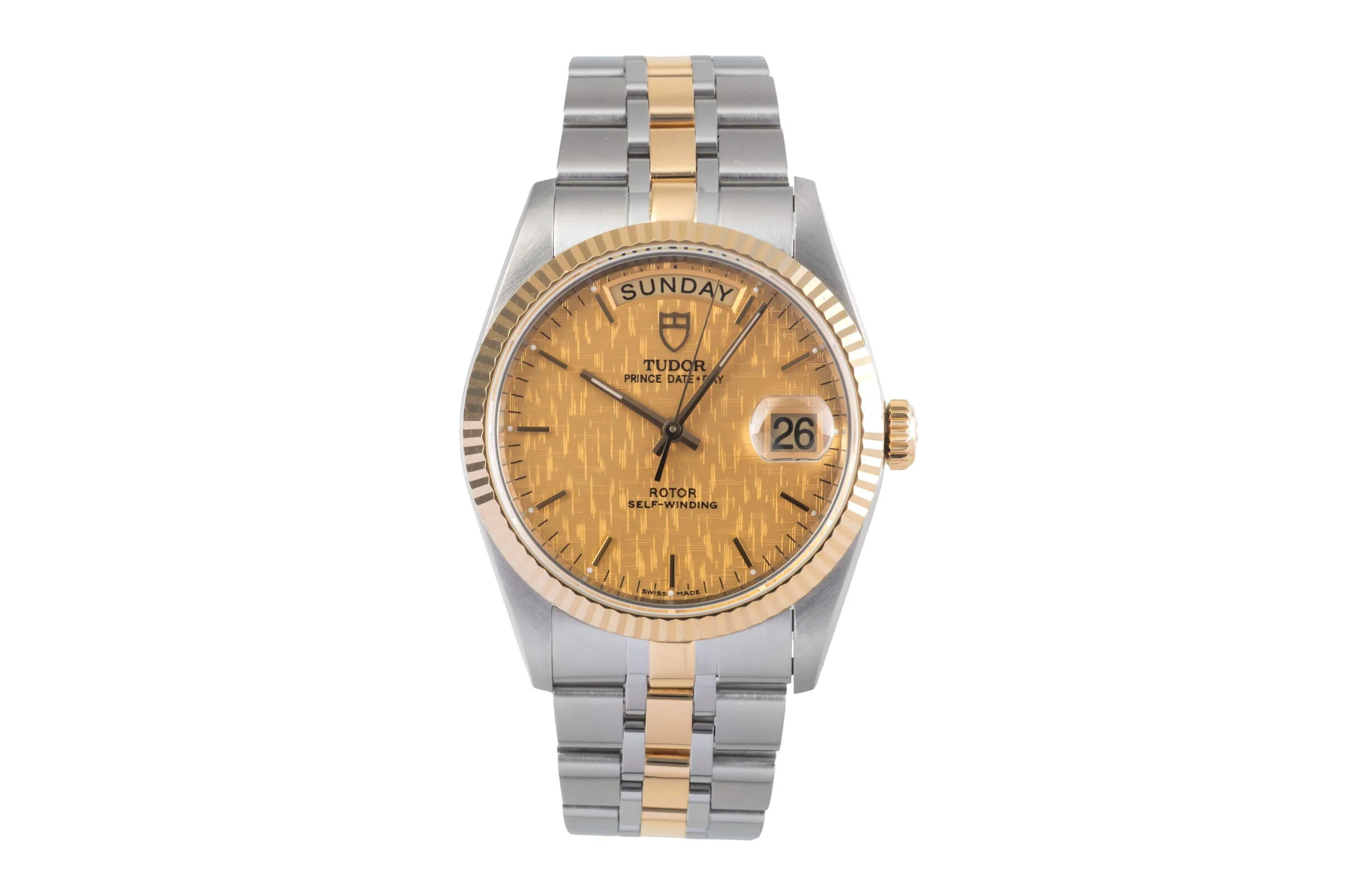 Tudor Date-Day steel / gold automatic men's watch 76213 LP: 4090EUR  [2501235] - Image 5