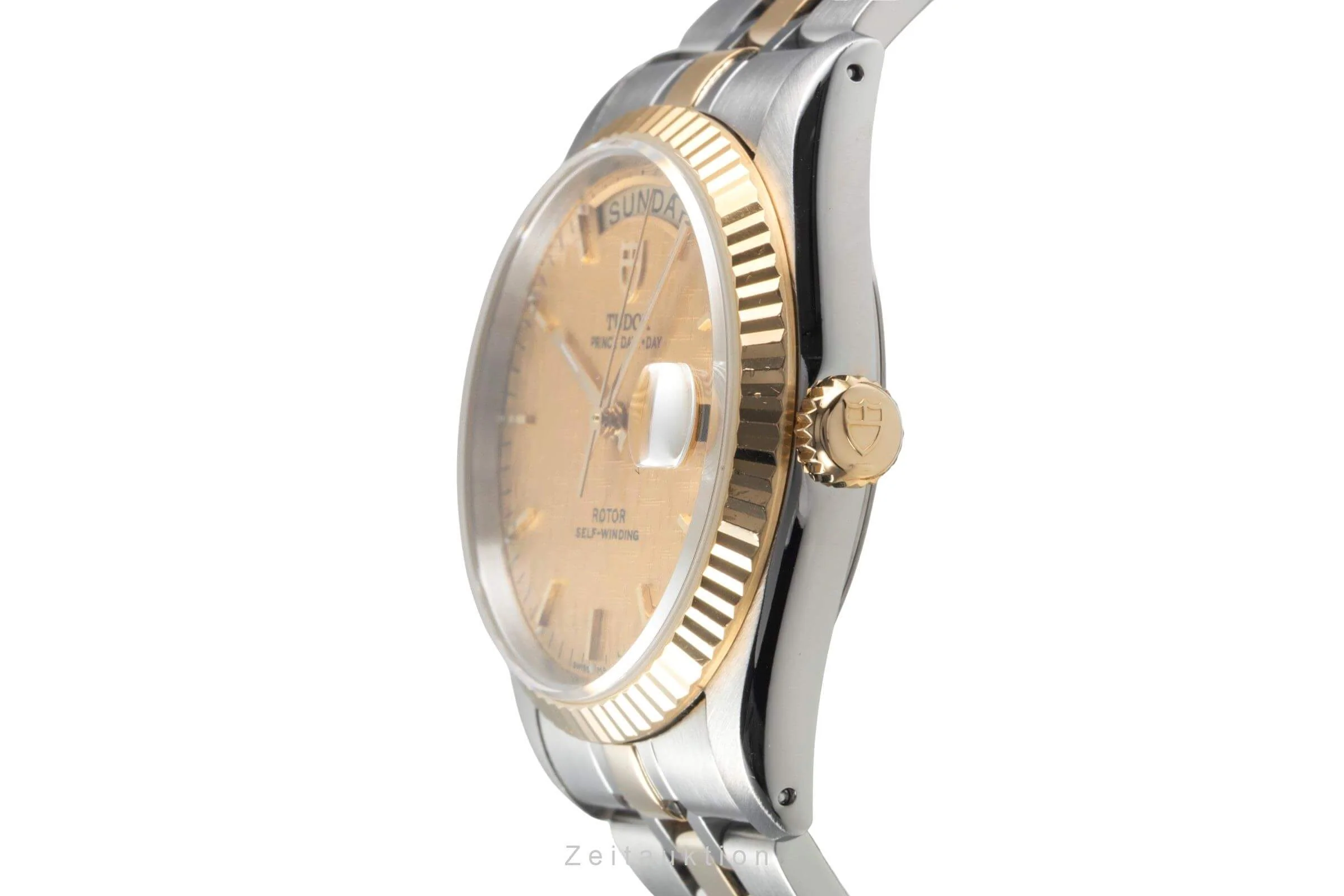 Tudor Date-Day steel / gold automatic men's watch 76213 LP: 4090EUR  [2501235] - Image 7