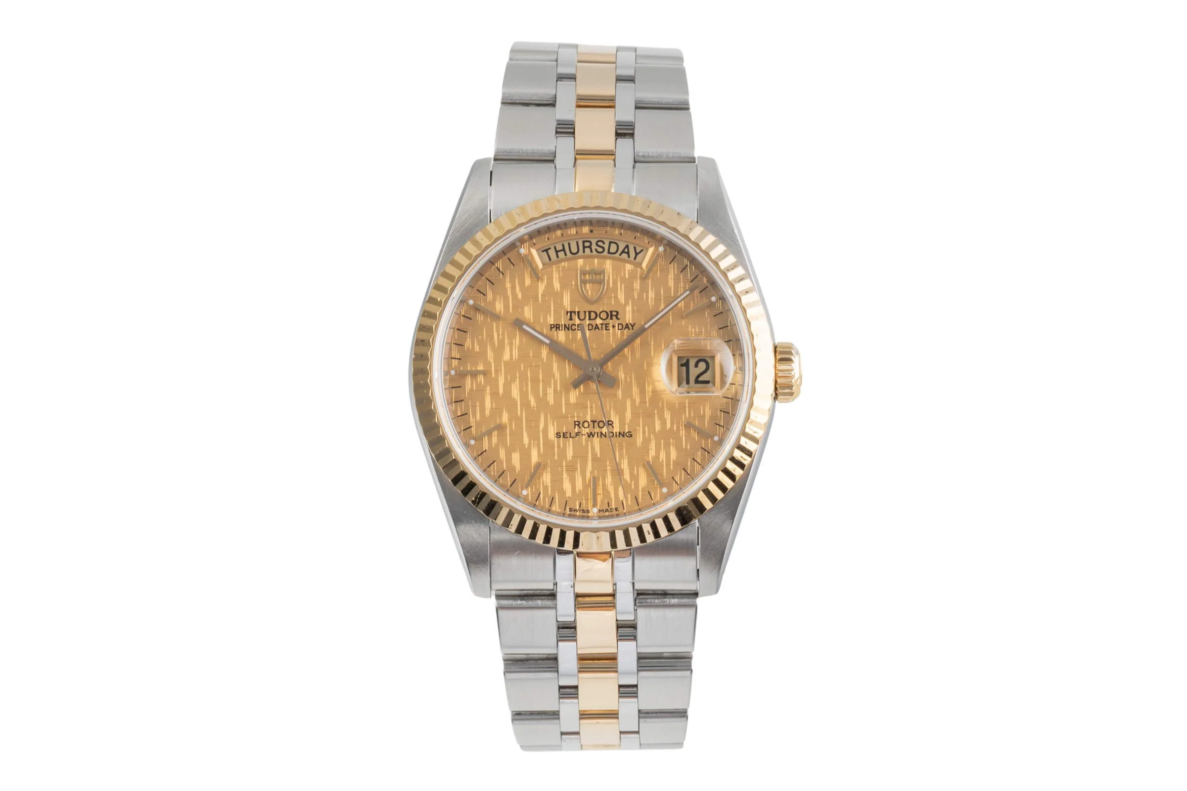 Tudor Date-Day steel / gold automatic men's watch 76213  [2501329] - Image 5