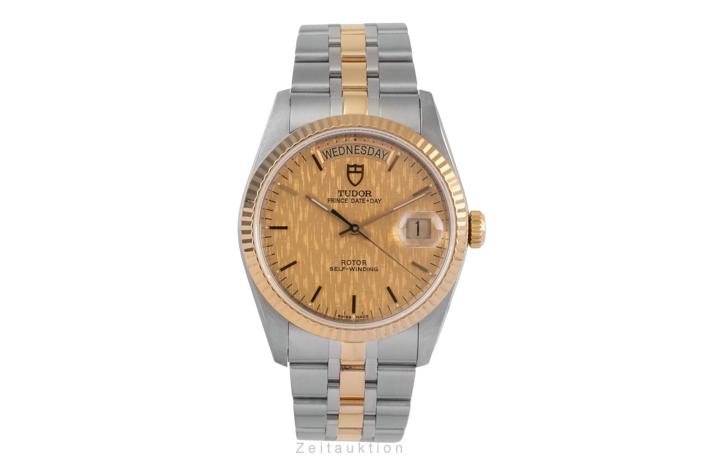 Tudor Date-Day steel / gold automatic men's watch 76213  [2503113] - Image 5