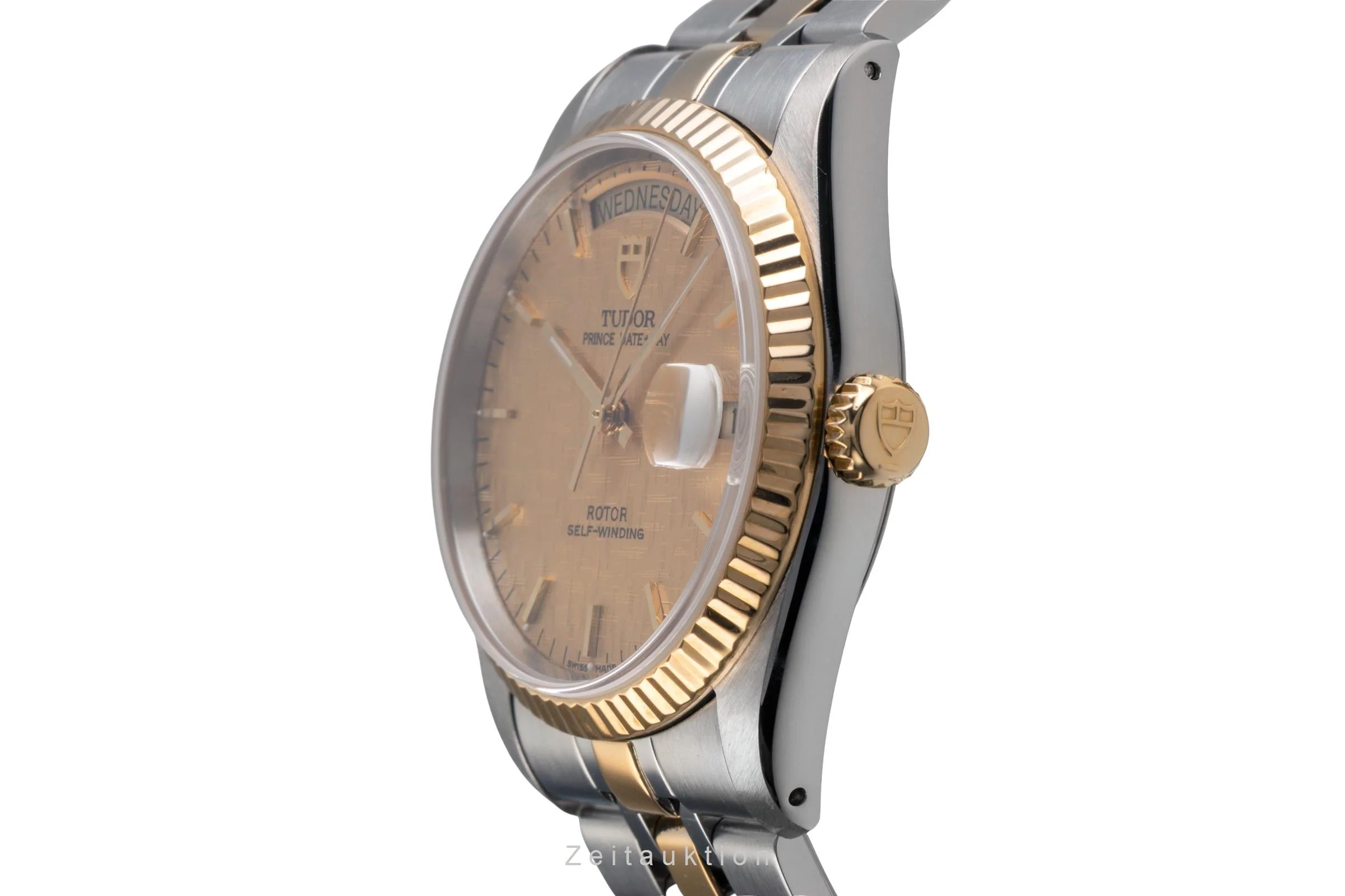 Tudor Date-Day steel / gold automatic men's watch 76213  [2503113] - Image 7