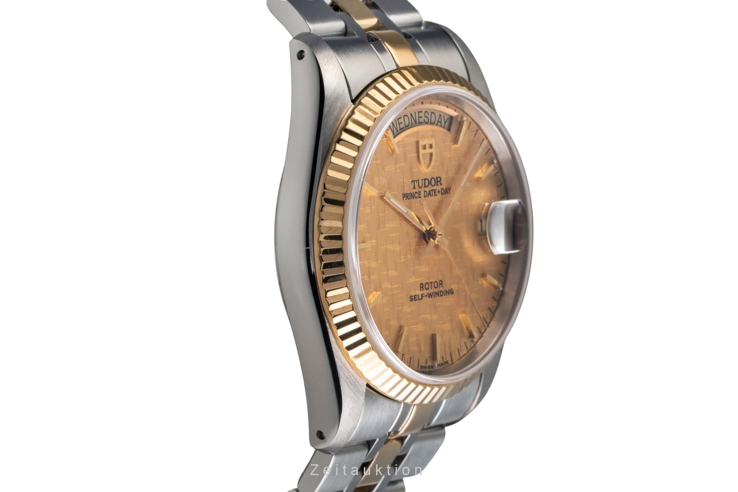 Tudor Date-Day steel / gold automatic men's watch 76213  [2503113] - Image 8