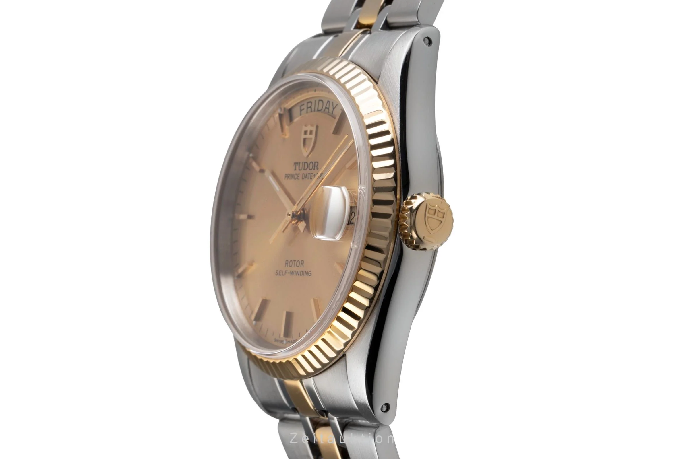 Tudor Date-Day steel / gold automatic men's watch 76213  [2503251] - Image 7