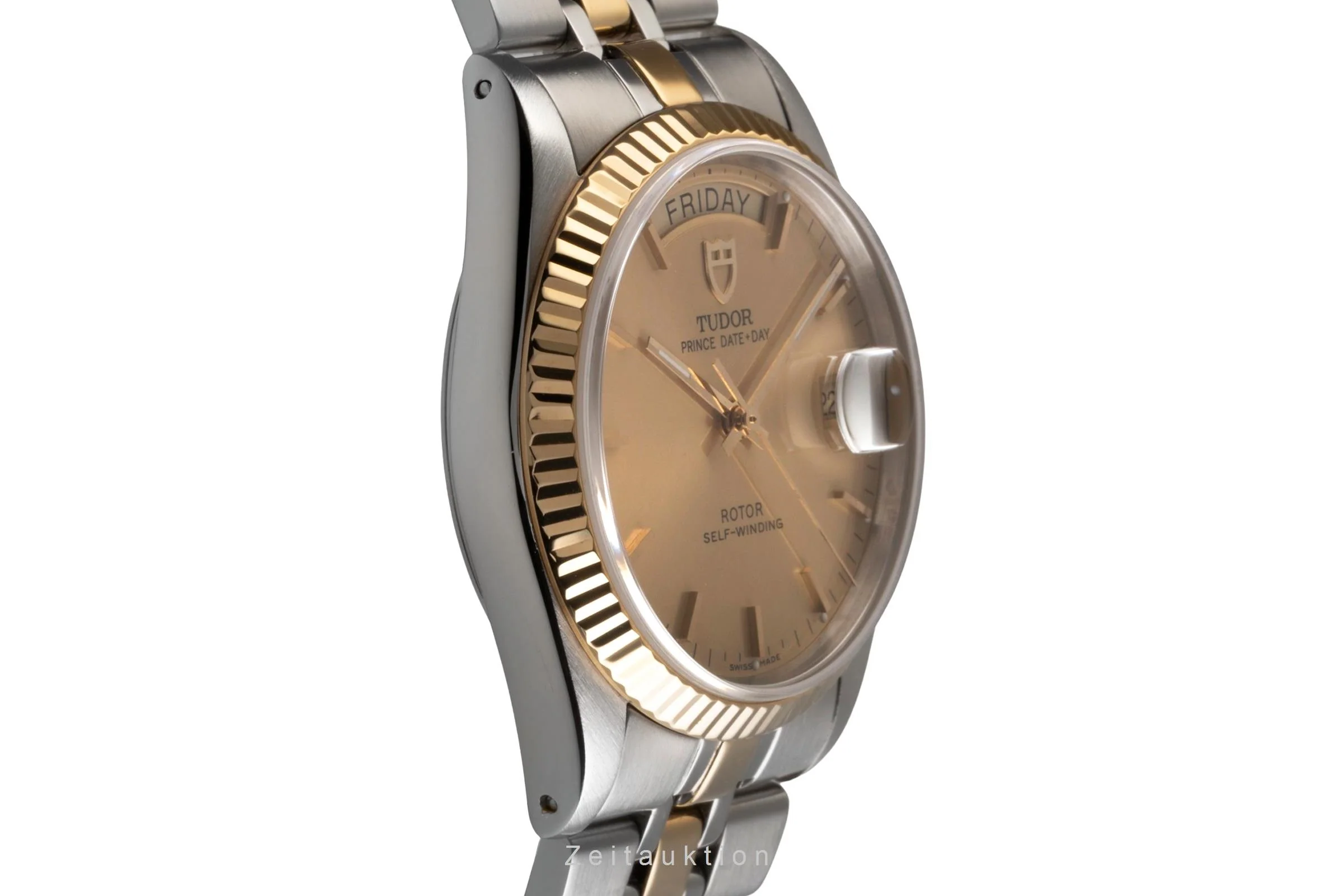 Tudor Date-Day steel / gold automatic men's watch 76213  [2503251] - Image 8