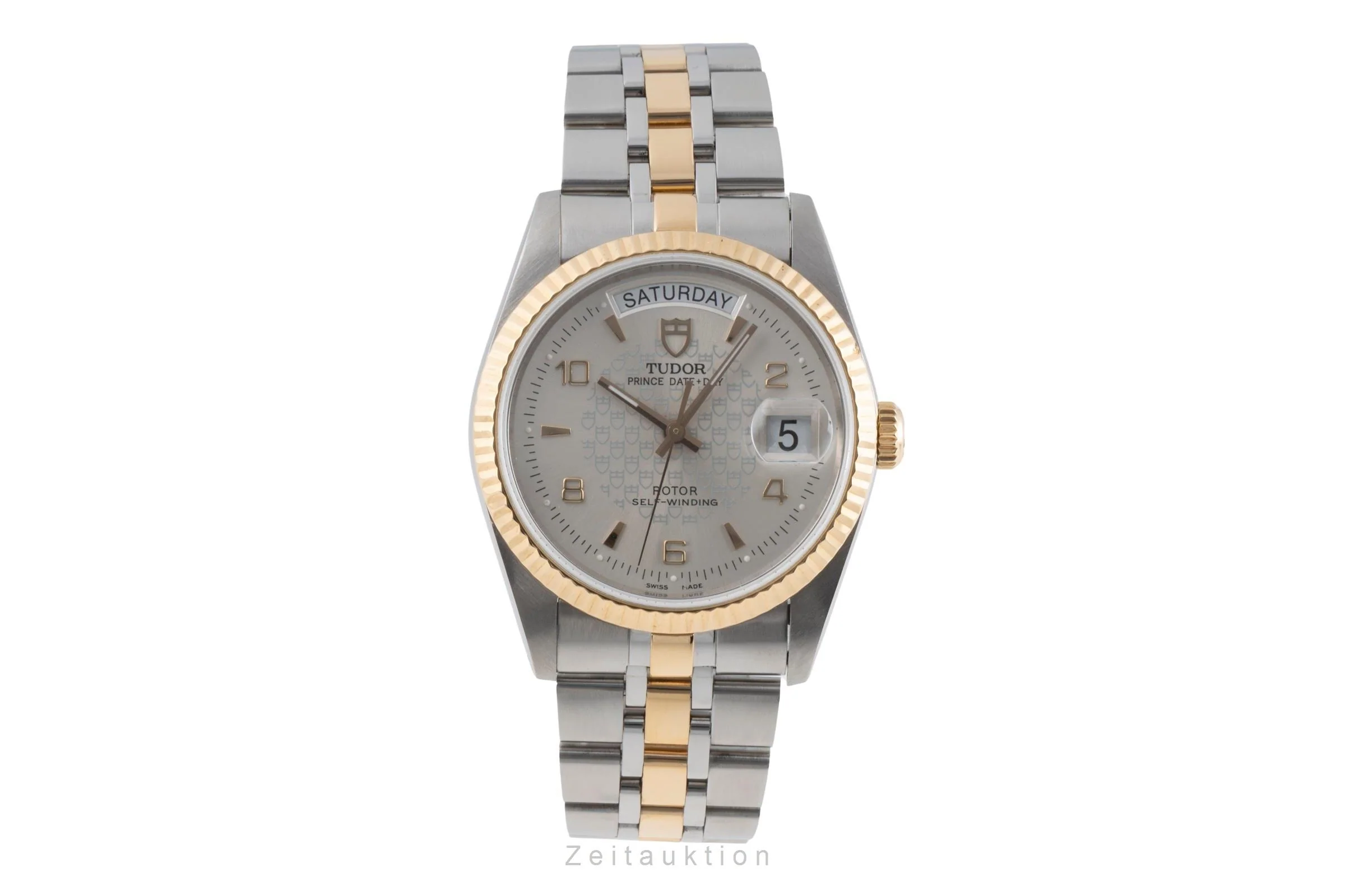 Tudor Date-Day steel / gold automatic men's watch 76213  [2503645] - Image 5