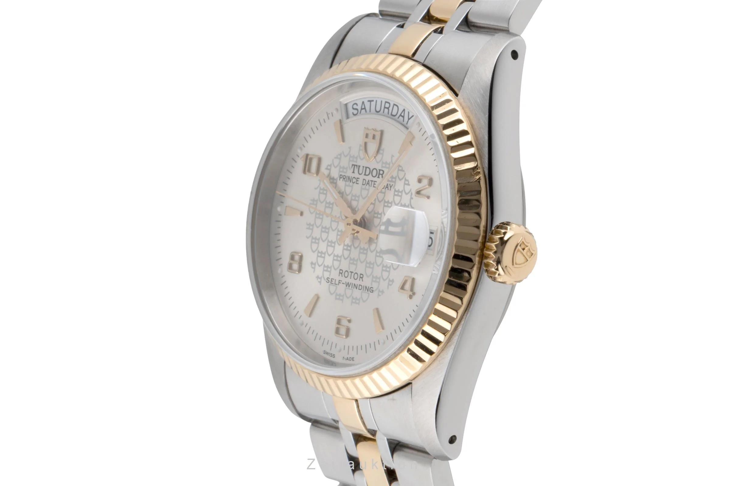 Tudor Date-Day steel / gold automatic men's watch 76213  [2503645] - Image 7