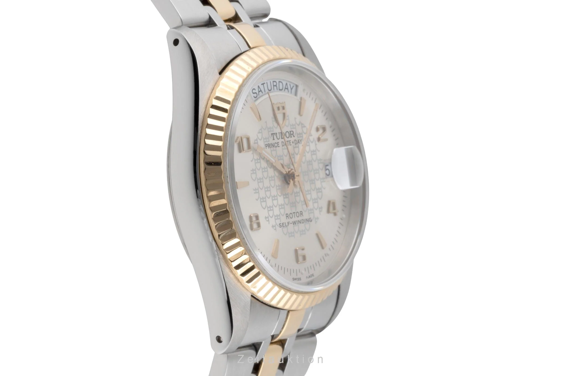 Tudor Date-Day steel / gold automatic men's watch 76213  [2503645] - Image 8