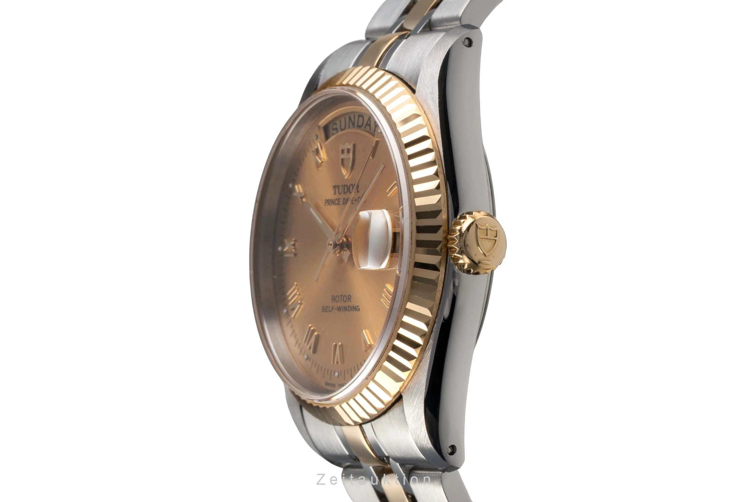 Tudor Date-Day steel / gold automatic men's watch 76213  [2503821] - Image 7