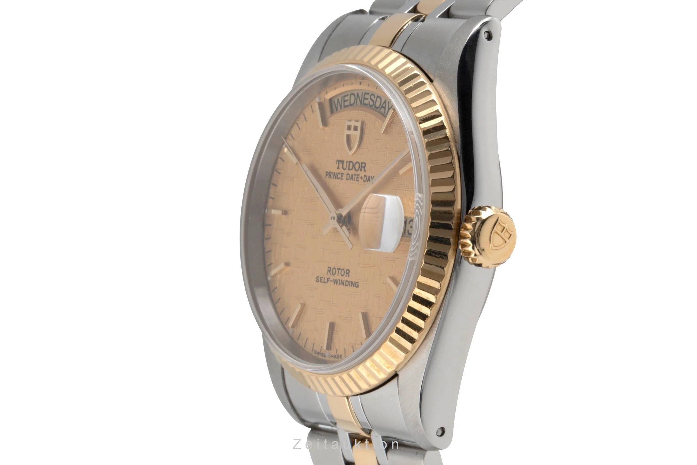 Tudor Date-Day steel / gold automatic men's watch 76213  [2503822] - Image 7