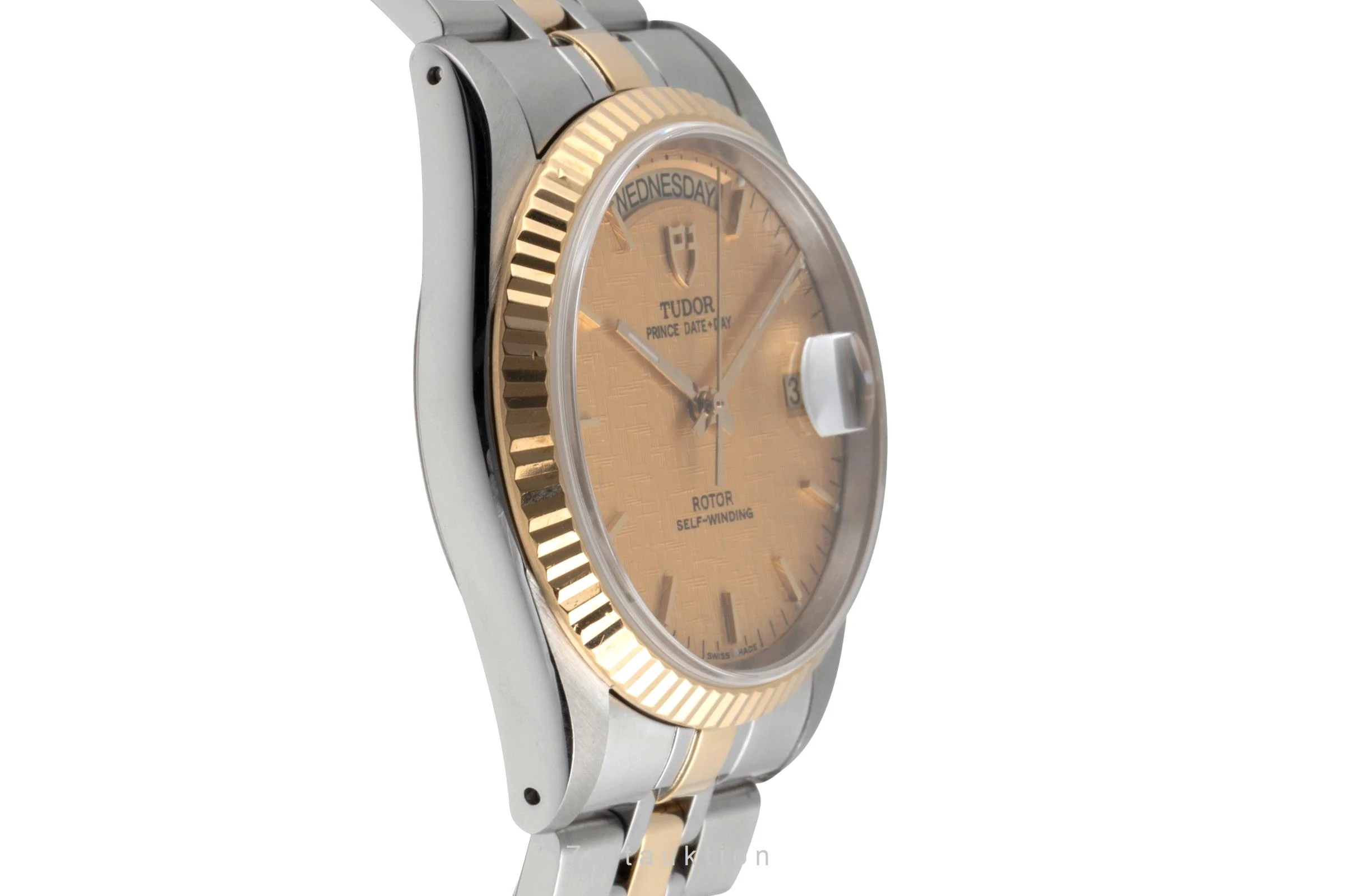 Tudor Date-Day steel / gold automatic men's watch 76213  [2503822] - Image 8