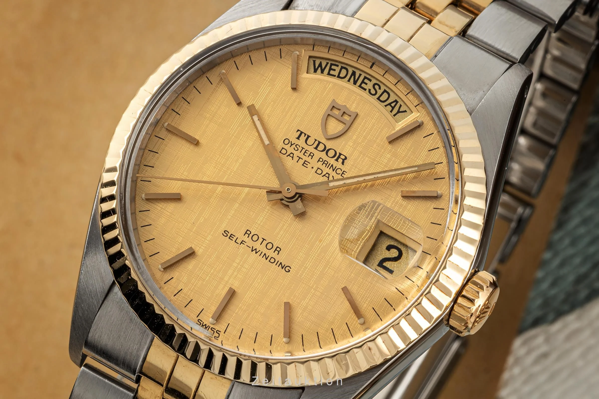 Tudor Date-Day steel / gold automatic men's watch 94613  [2304626] - Image 11