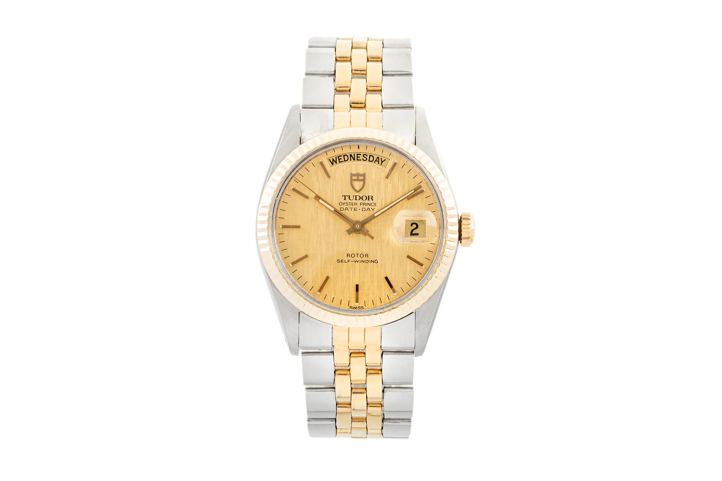 Tudor Date-Day steel / gold automatic men's watch 94613  [2304626] - Image 4