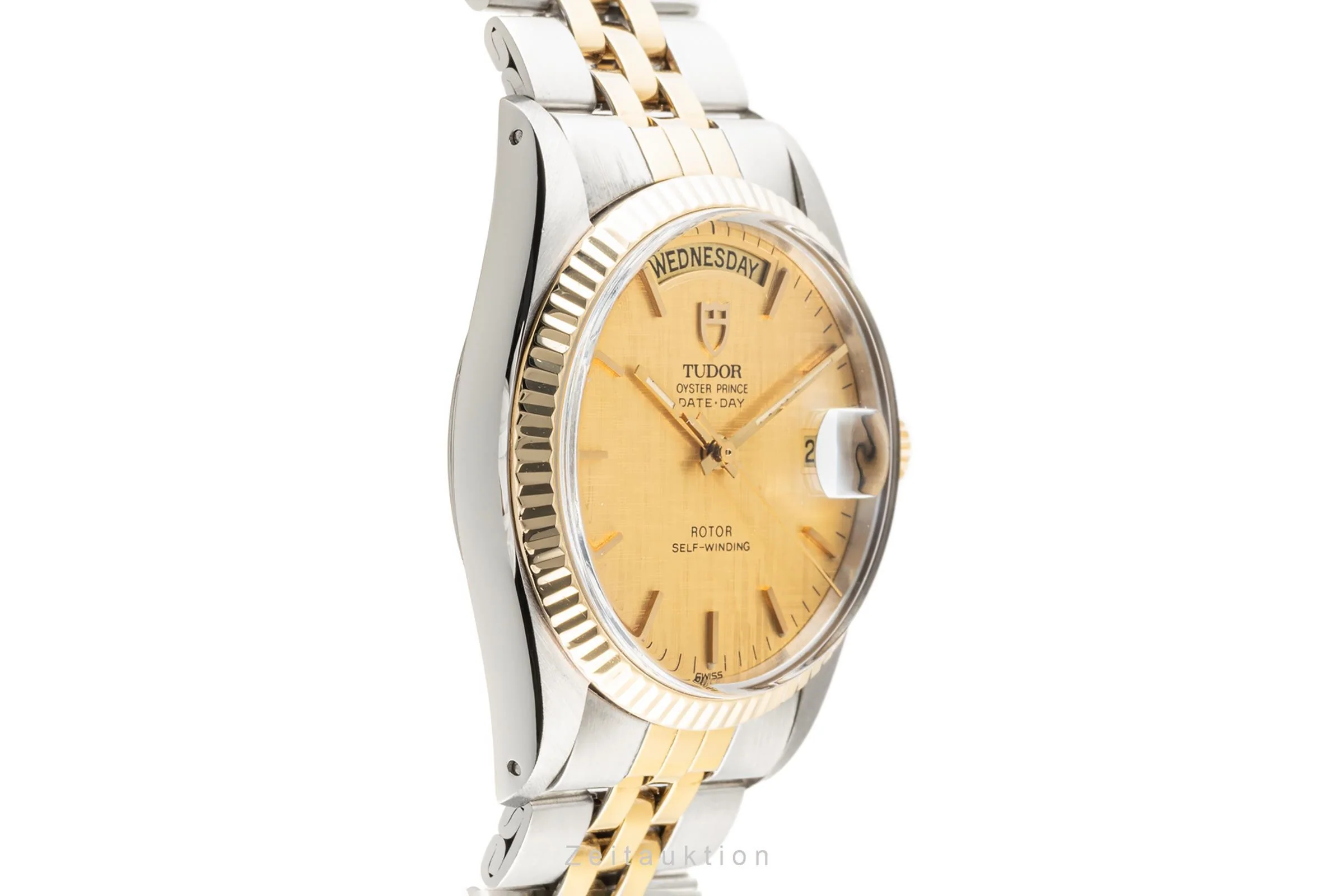 Tudor Date-Day steel / gold automatic men's watch 94613  [2304626] - Image 6
