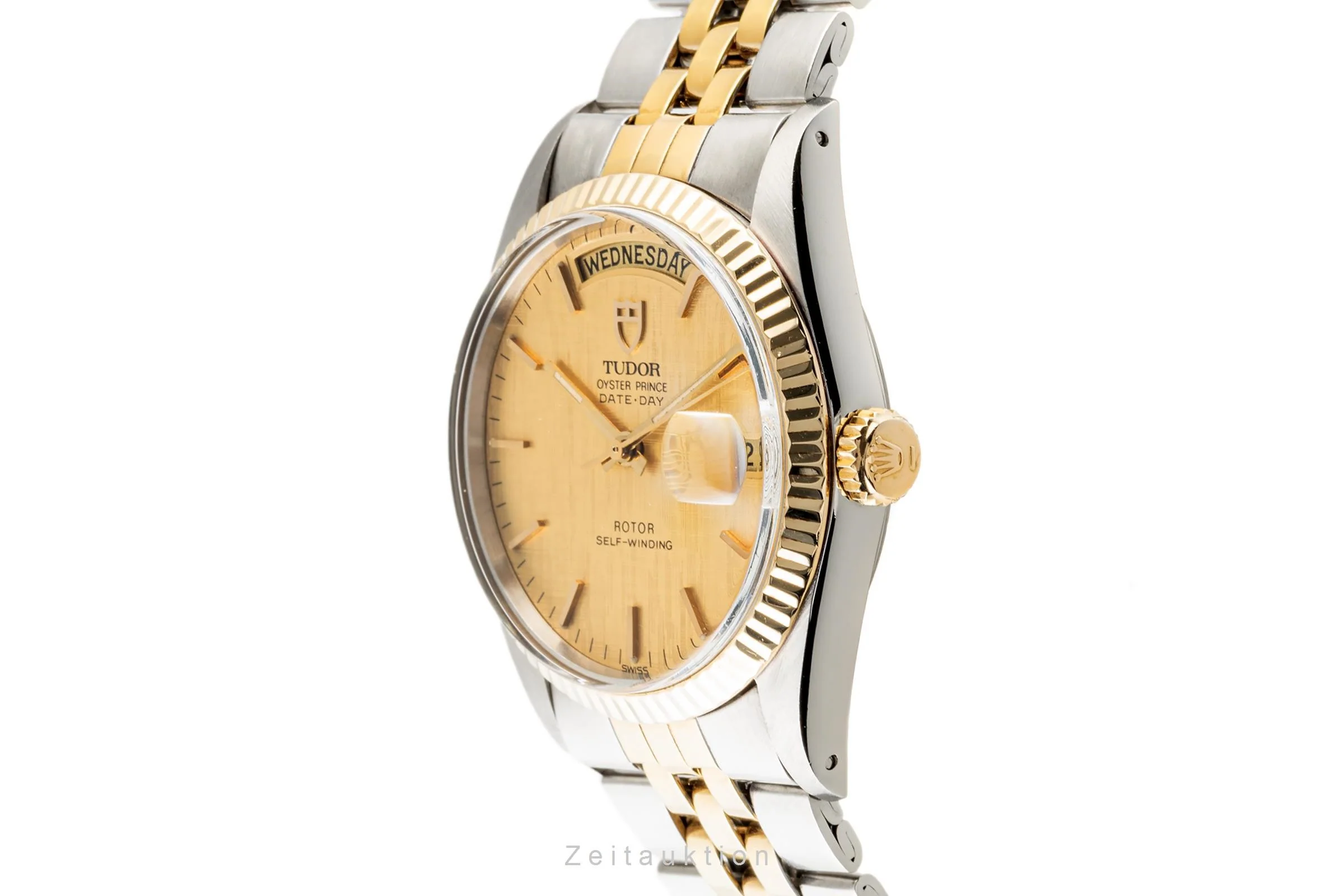 Tudor Date-Day steel / gold automatic men's watch 94613  [2304626] - Image 7