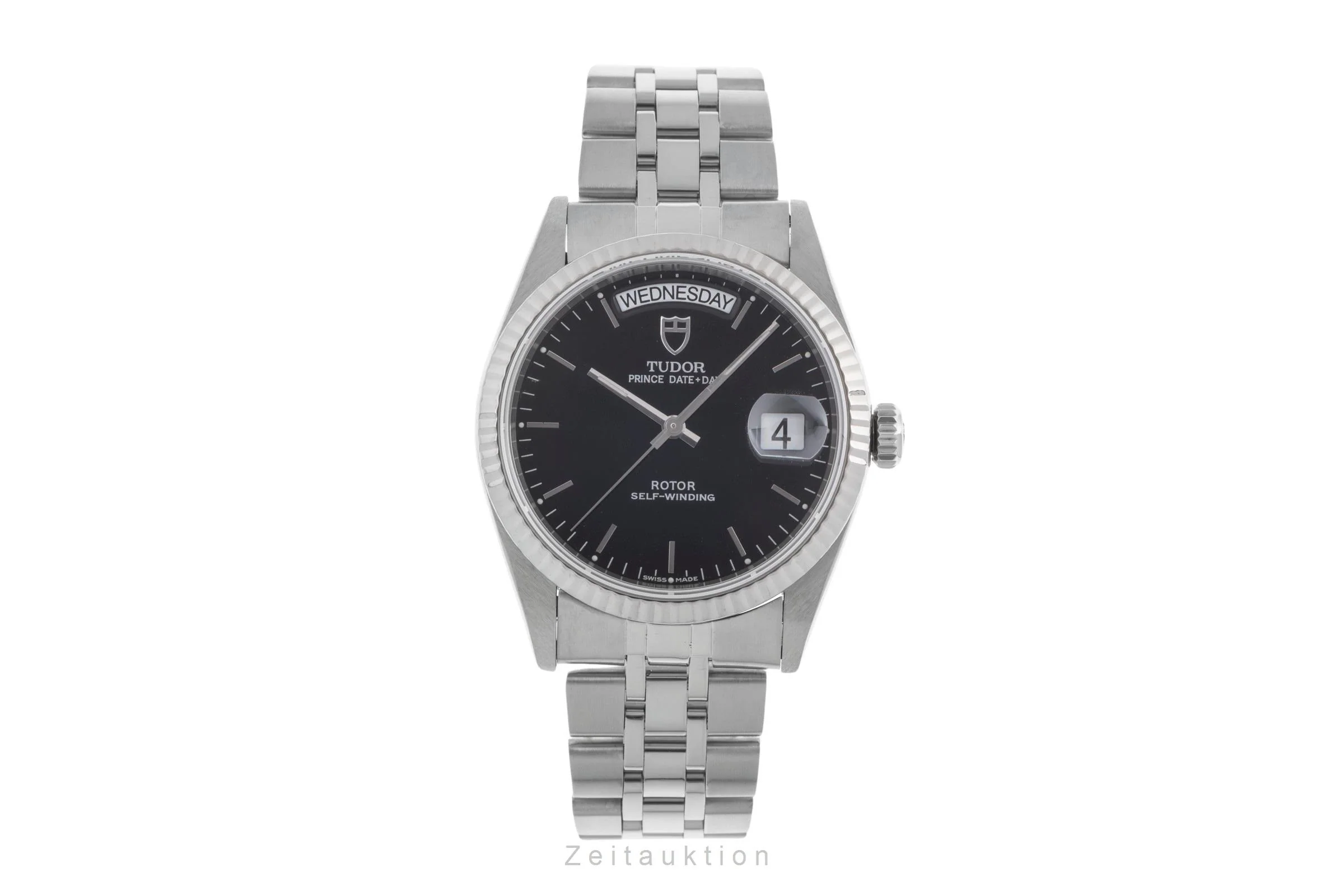 Tudor Date-Day steel / white gold automatic men's watch 76214  [2502661] - Image 5