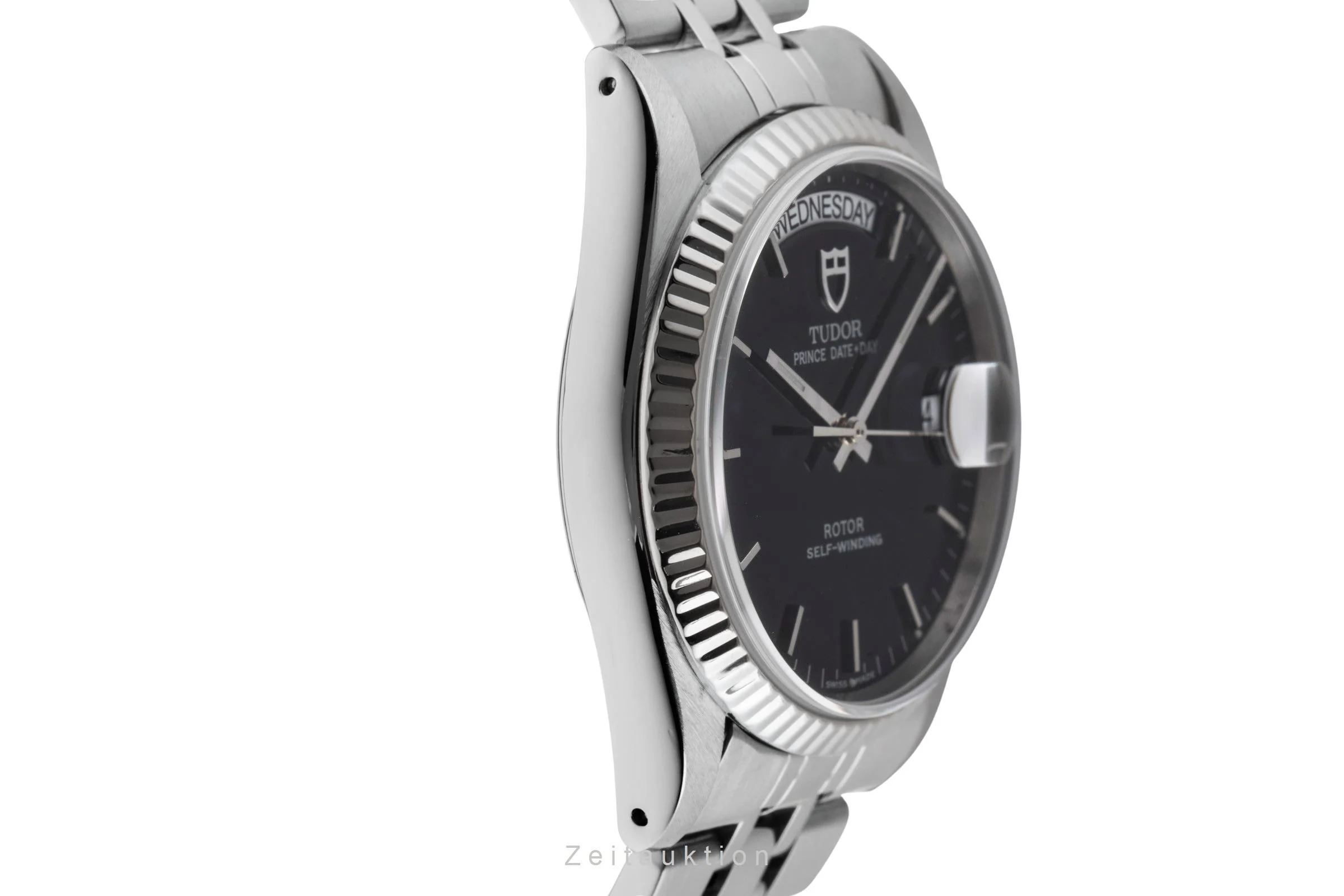 Tudor Date-Day steel / white gold automatic men's watch 76214  [2502661] - Image 8