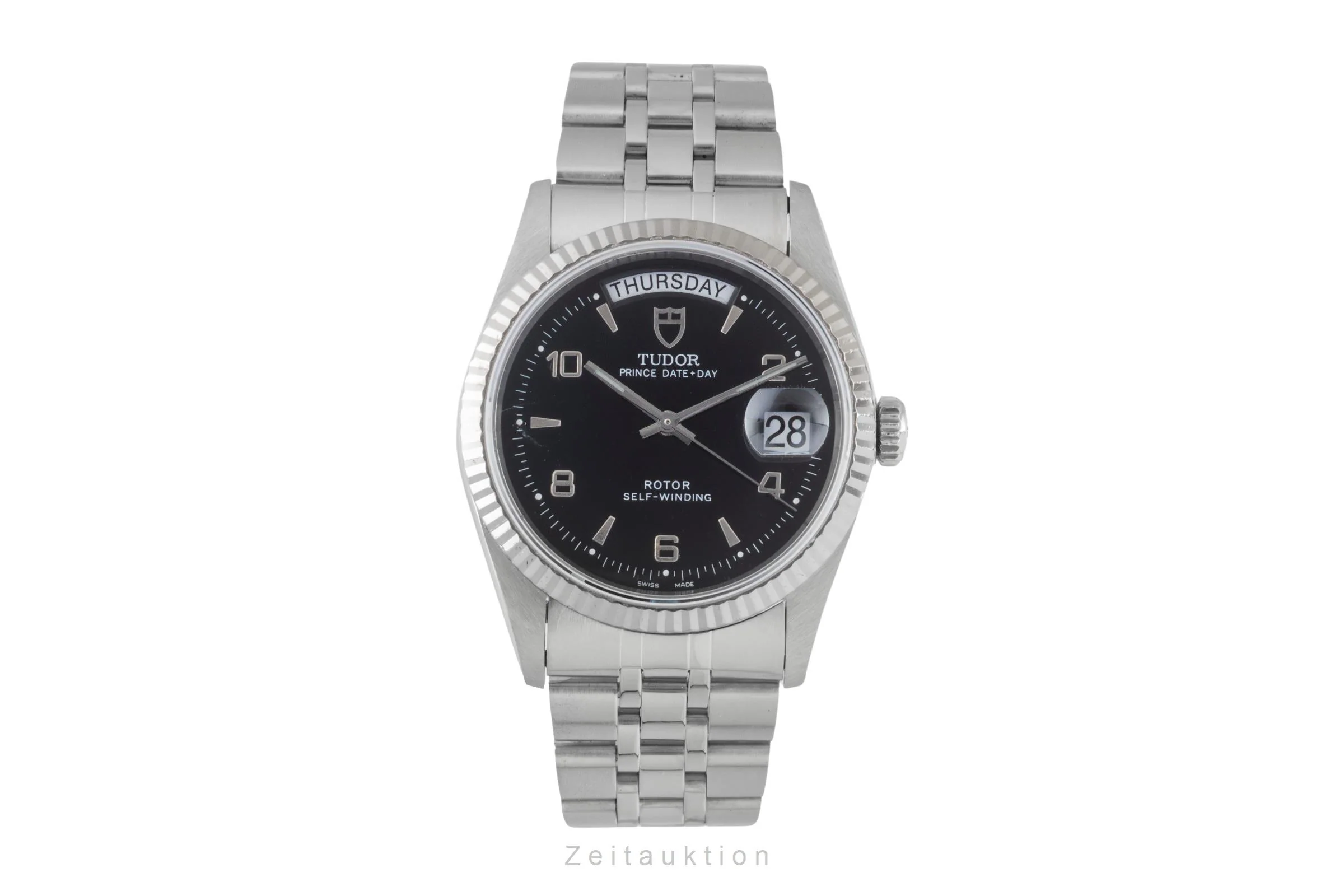 Tudor Date-Day steel / white gold automatic men's watch 76214  [2600448] - Image 5