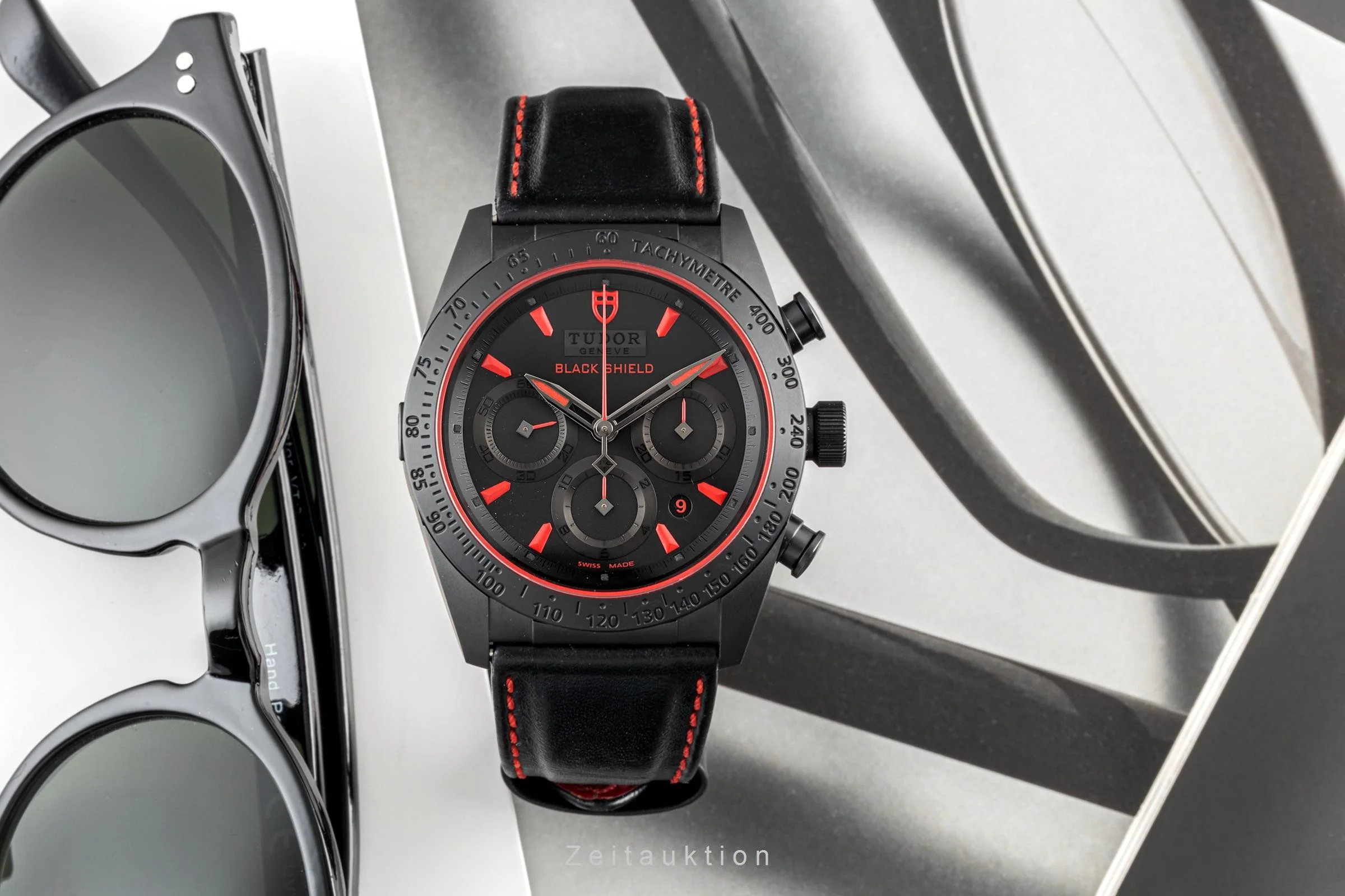 Tudor Fastrider chronograph ceramic automatic men's watch 42000CR LP: 4700EUR  [2304900] - Image 3