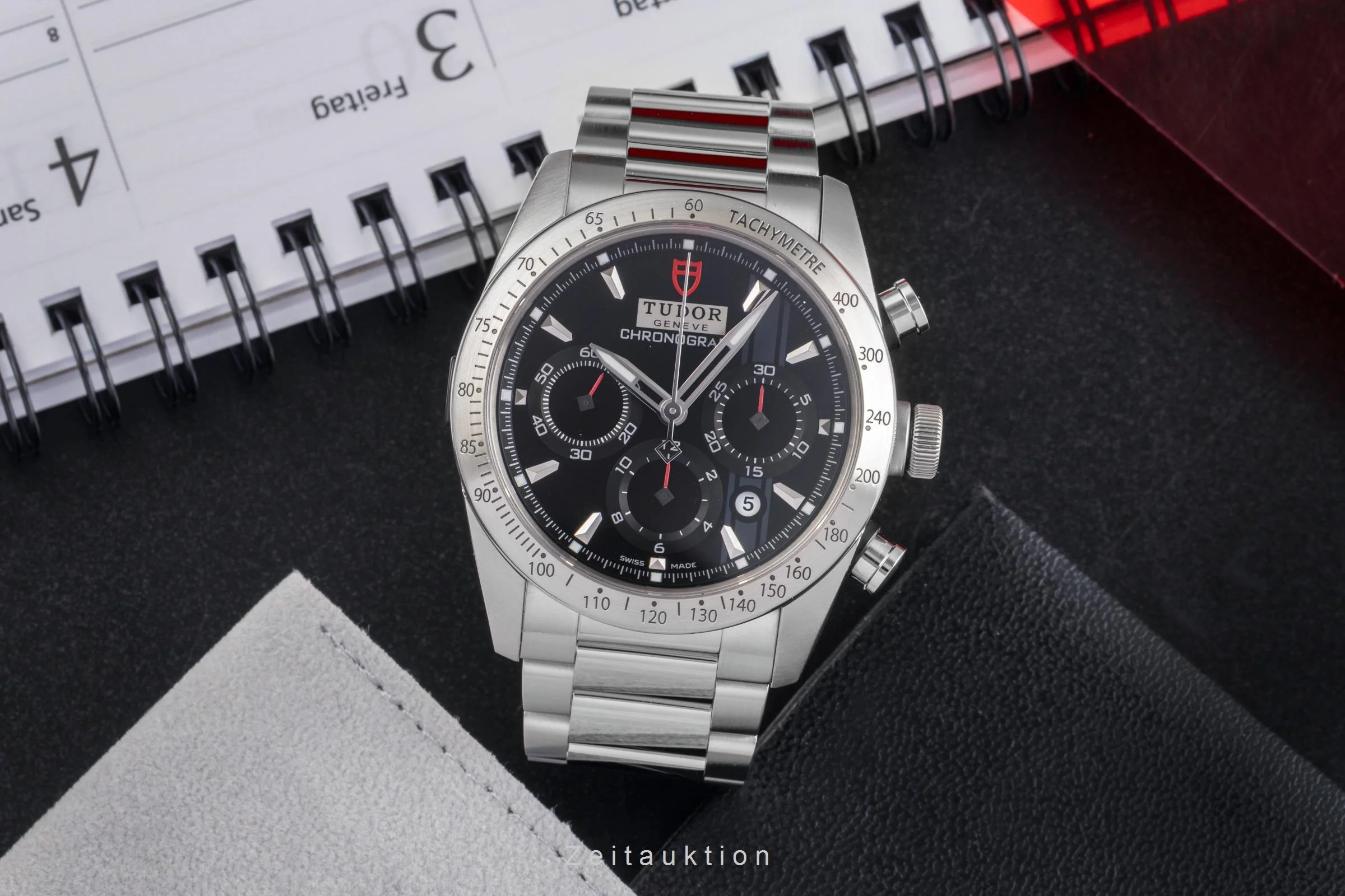 Tudor Fastrider chronograph steel automatic men's watch 42000  [2502805] - Image 4