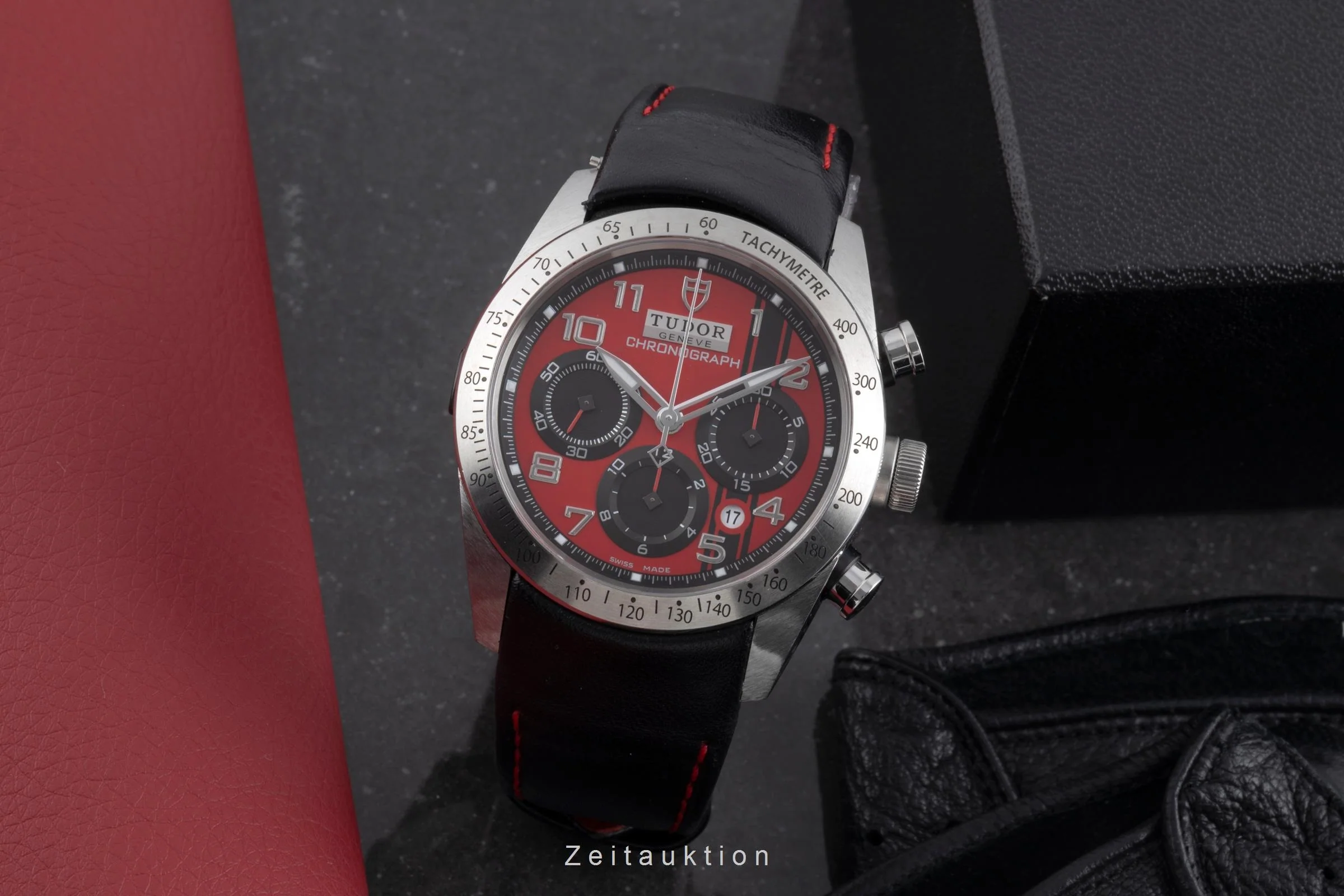 Tudor Fastrider chronograph steel automatic men's watch 42000 D  [2503928] - Image 4