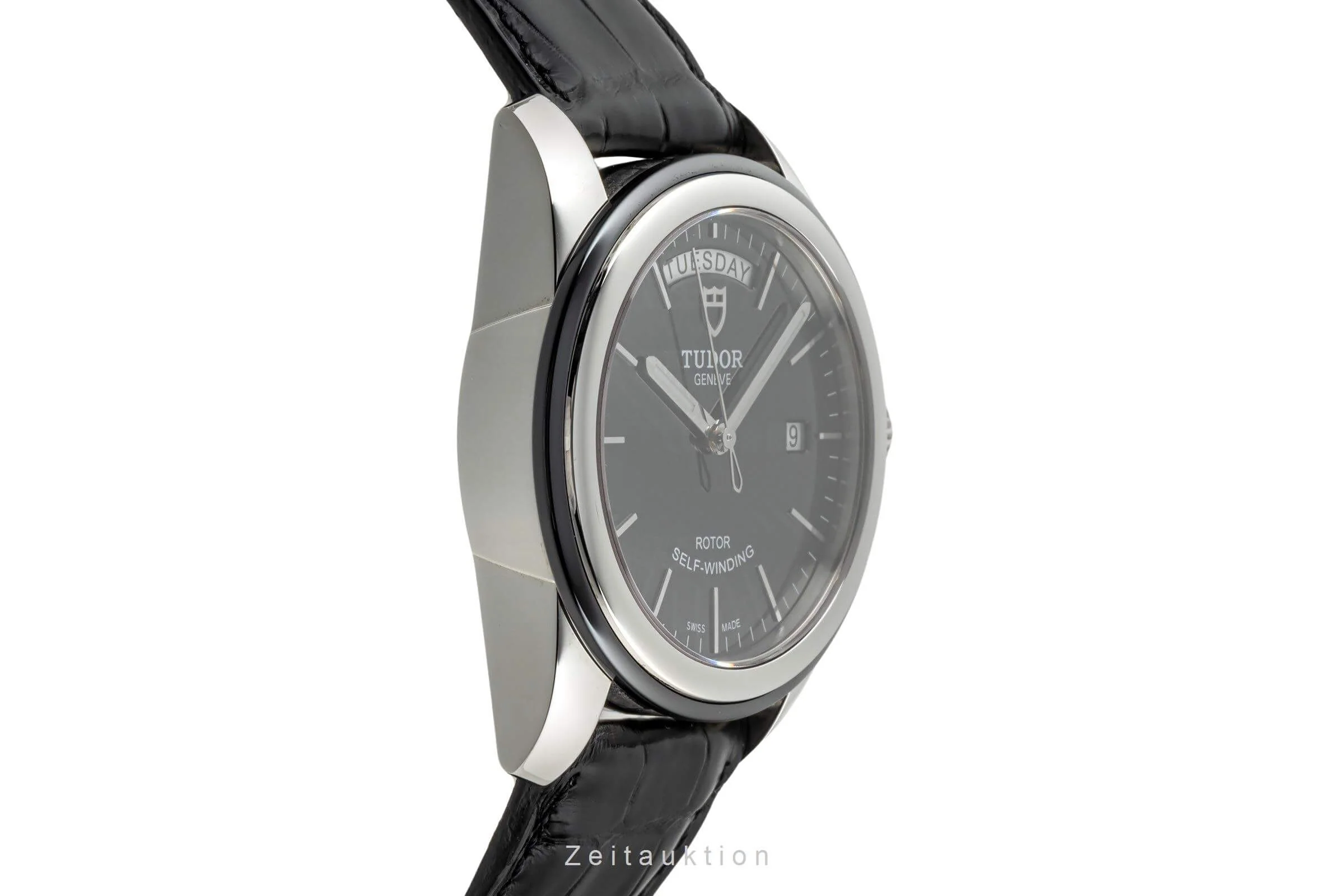 Tudor Glamour Date-Day steel automatic men's watch 56010N  [2402618] - Image 6