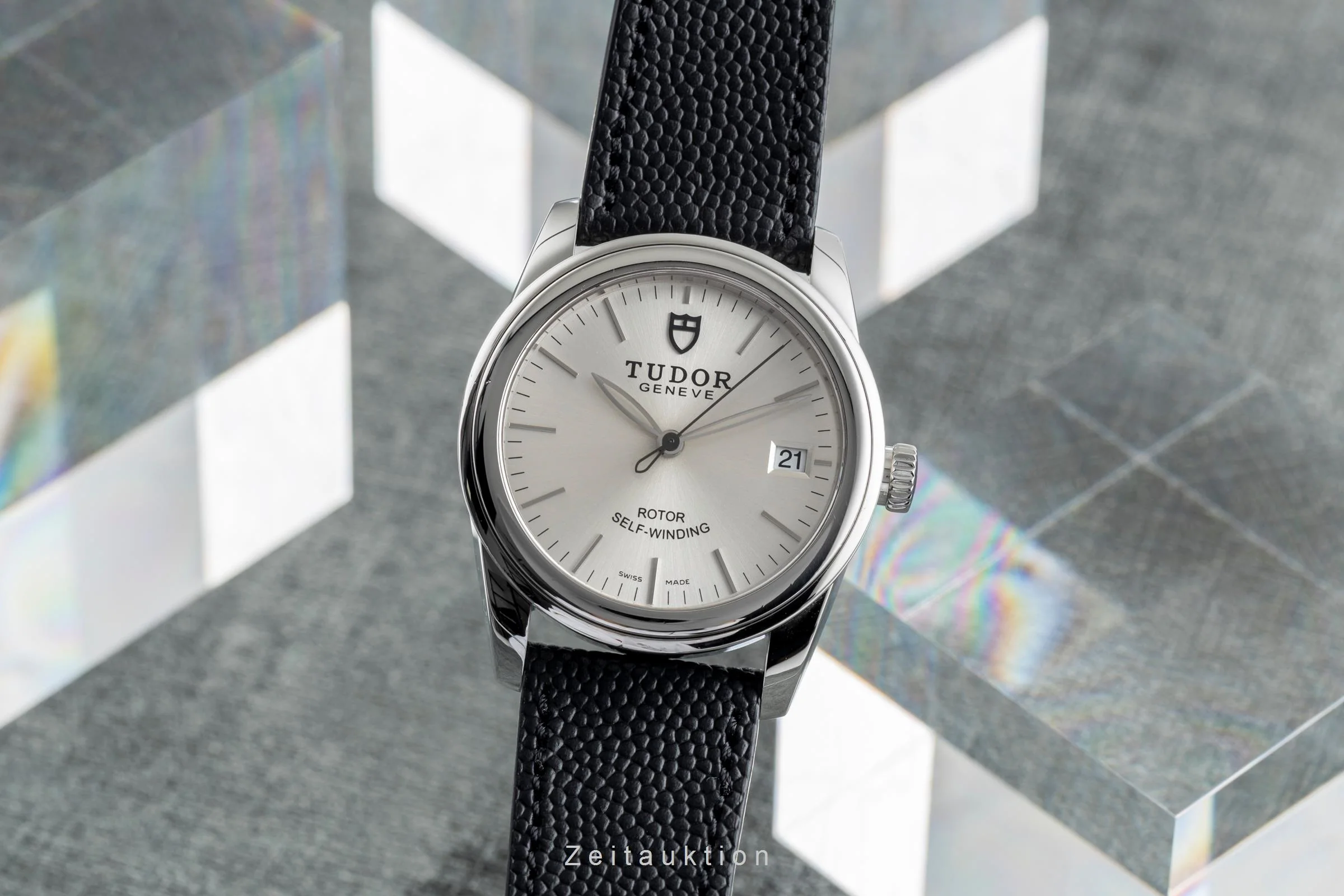 Tudor Glamour Date steel automatic men's watch 55000  [2503411] - Image 2