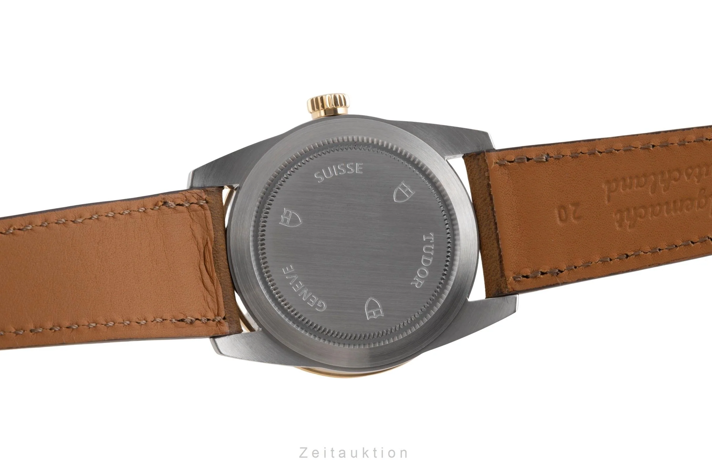 Tudor Glamour Date steel / gold automatic men's watch 55003  [2503495] - Image 12