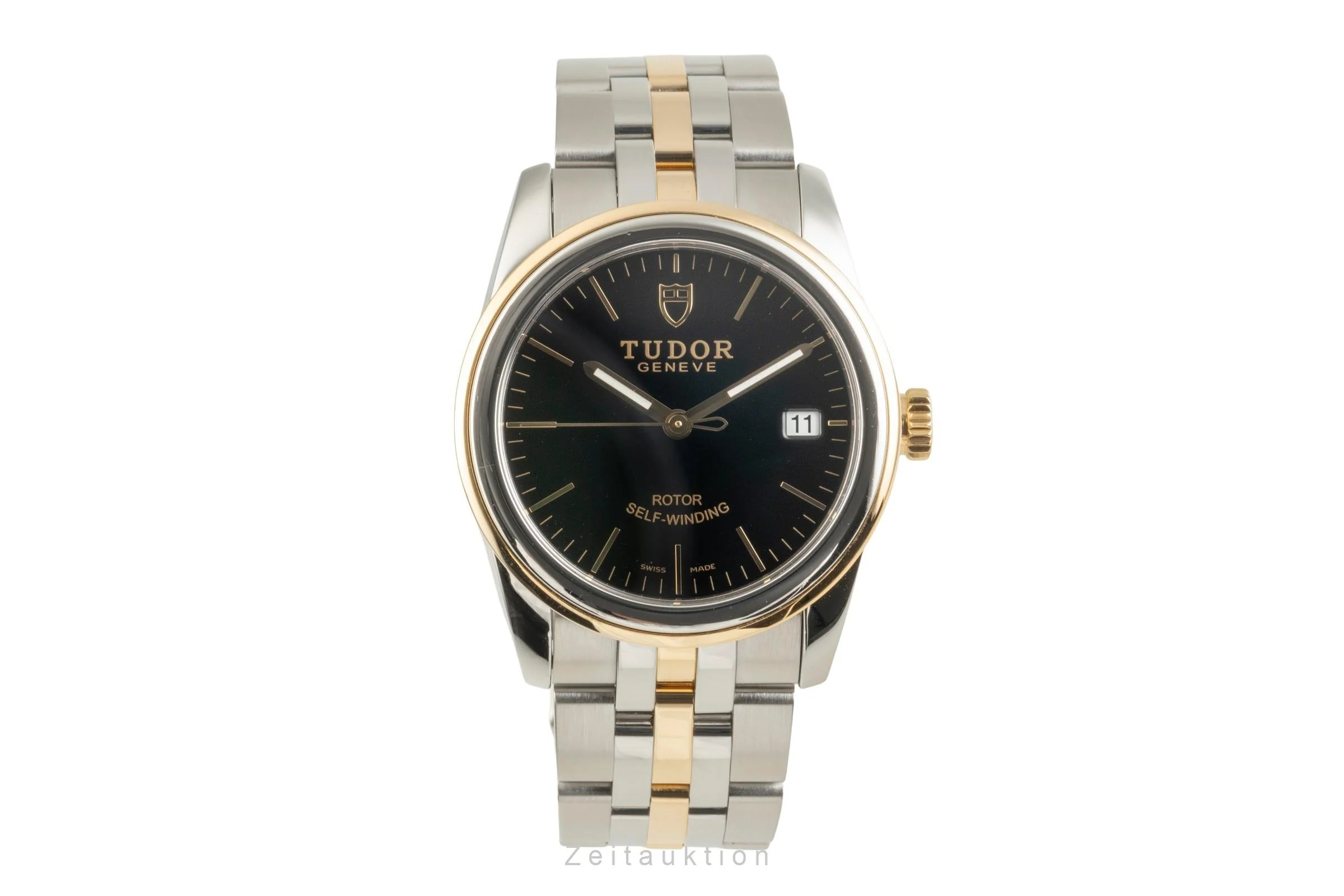 Tudor Glamour Date steel / gold automatic men's watch 55003  [2504254] - Image 5