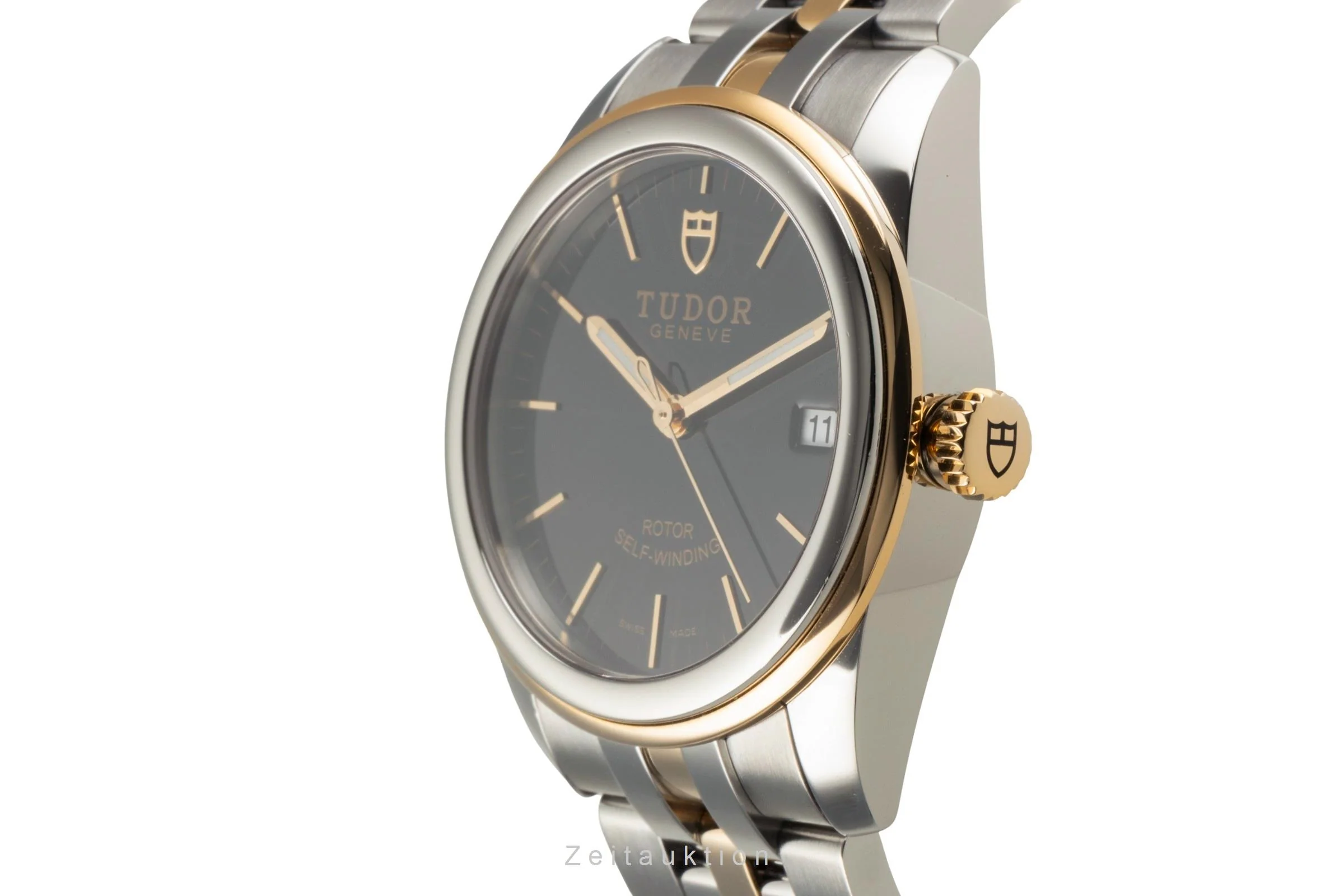 Tudor Glamour Date steel / gold automatic men's watch 55003  [2504254] - Image 7