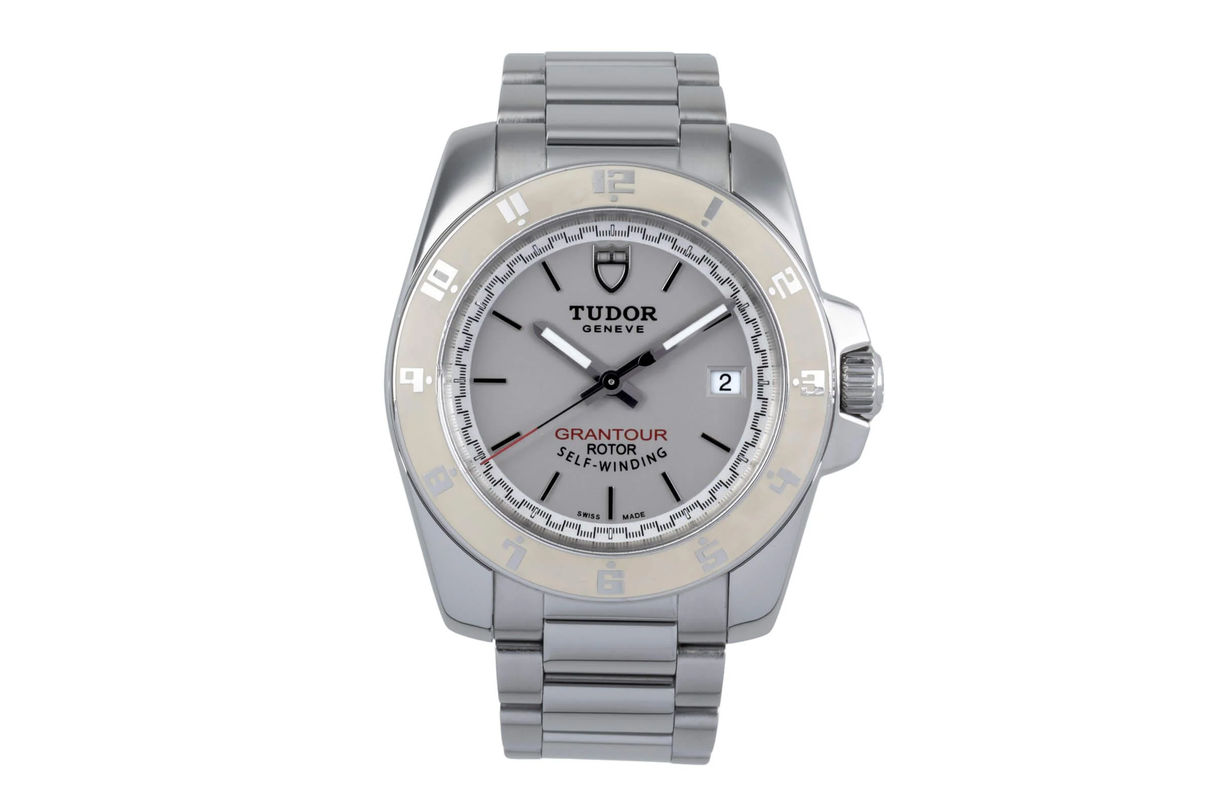 Tudor Grantour chronograph steel automatic men's watch 20050  [2502008] - Image 5
