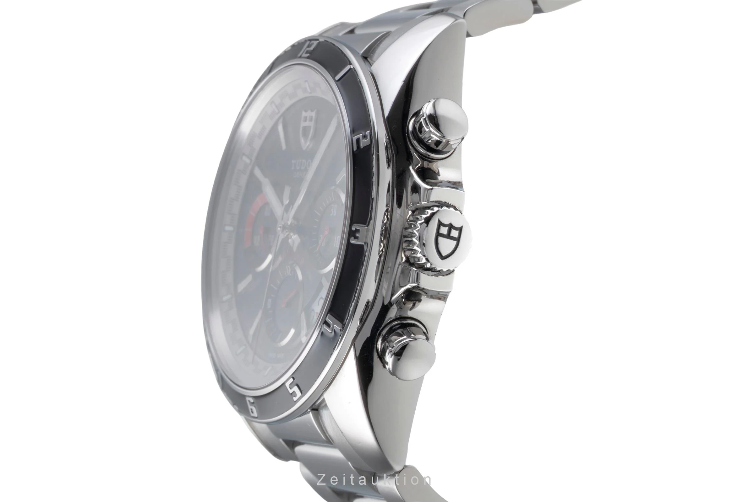 Tudor Grantour chronograph steel automatic men's watch 20530  [2505931] - Image 7