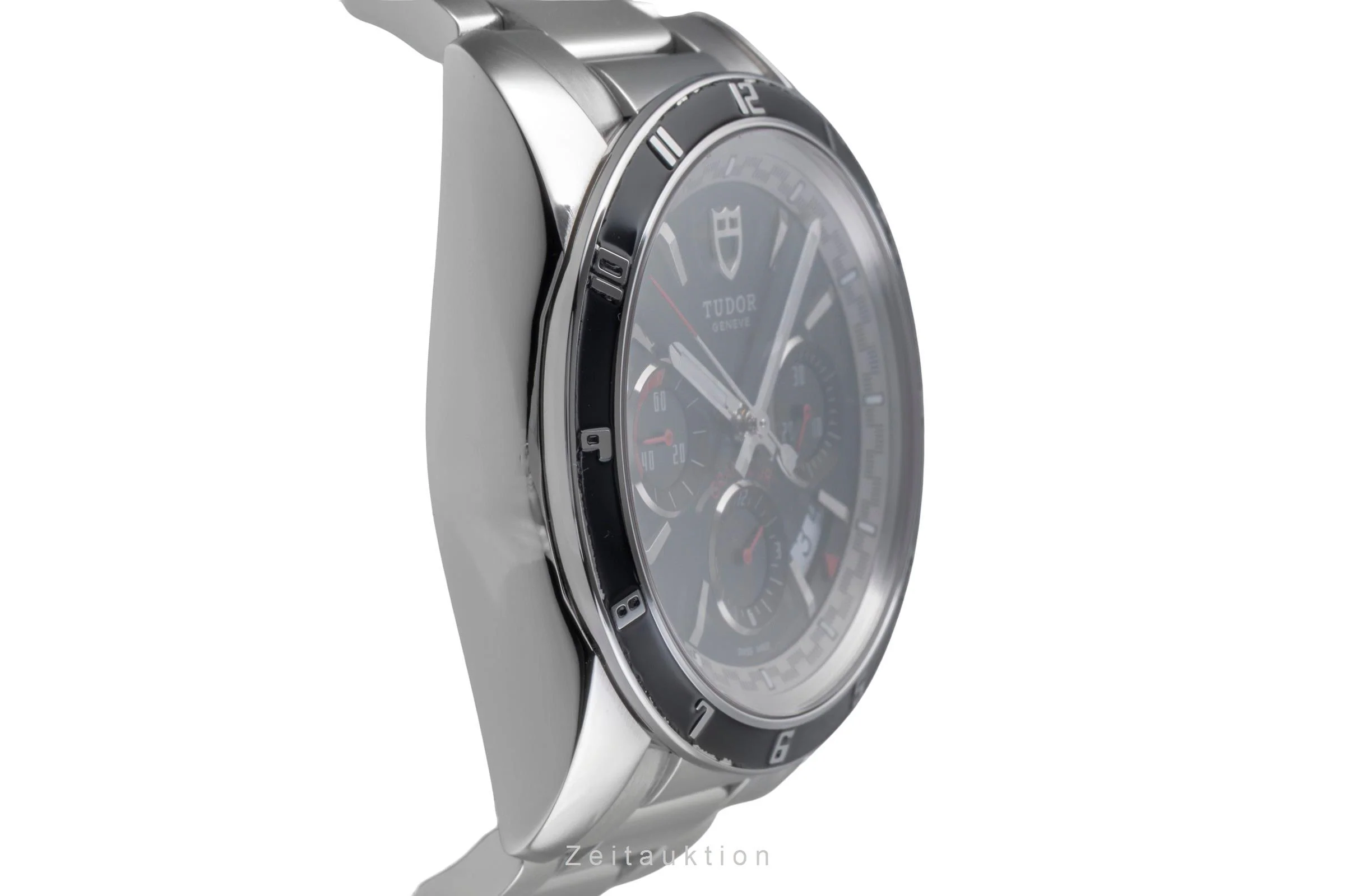 Tudor Grantour chronograph steel automatic men's watch 20530  [2505931] - Image 8
