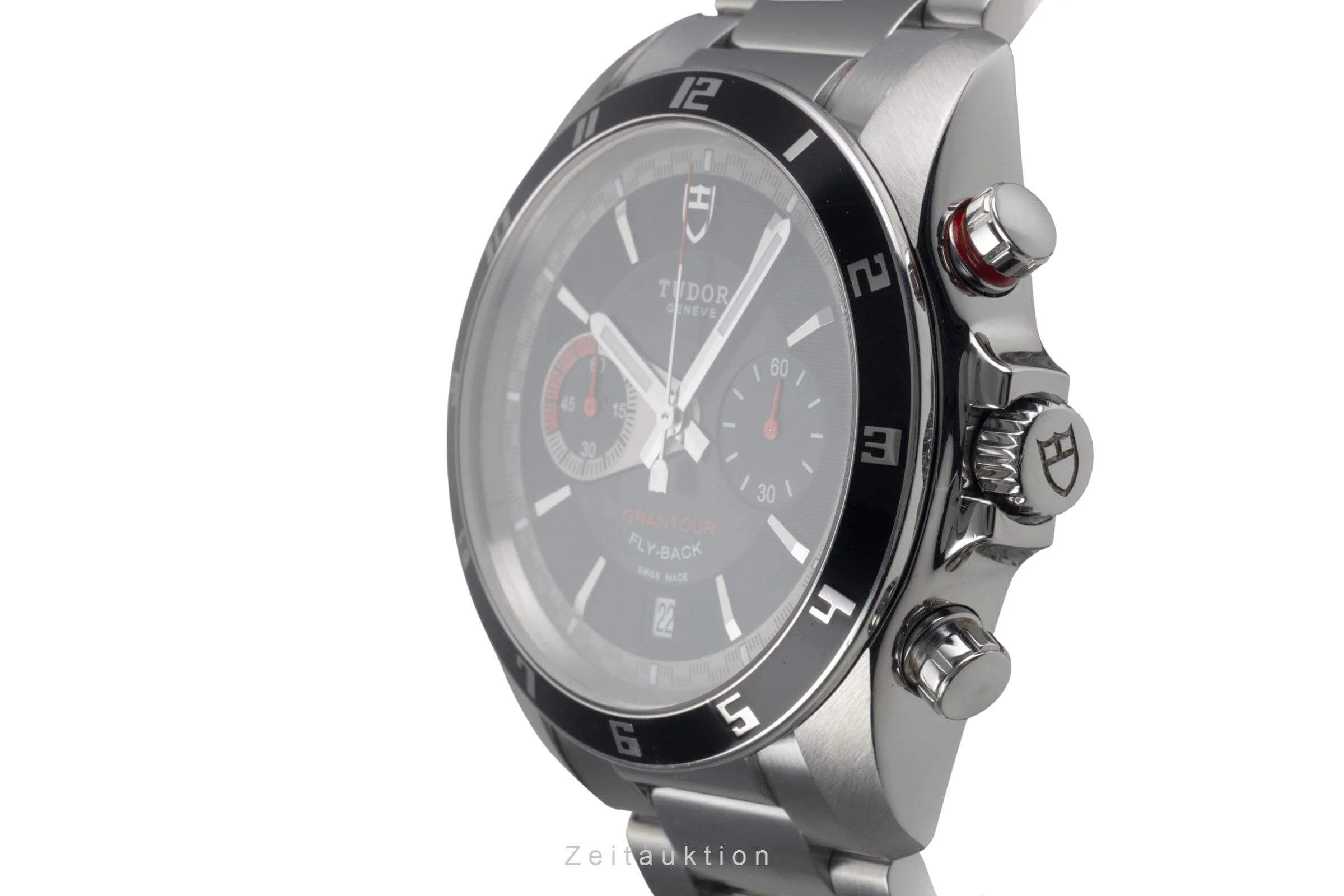 Tudor Grantour chronograph steel automatic men's watch 20550  [2500455] - Image 7