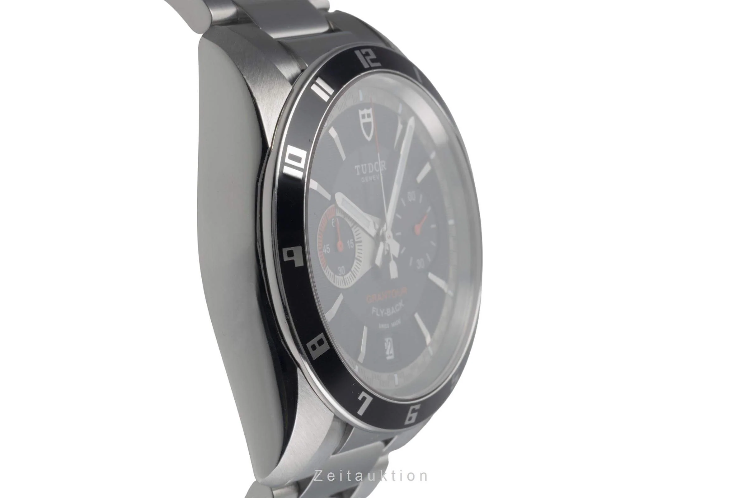 Tudor Grantour chronograph steel automatic men's watch 20550  [2500455] - Image 8