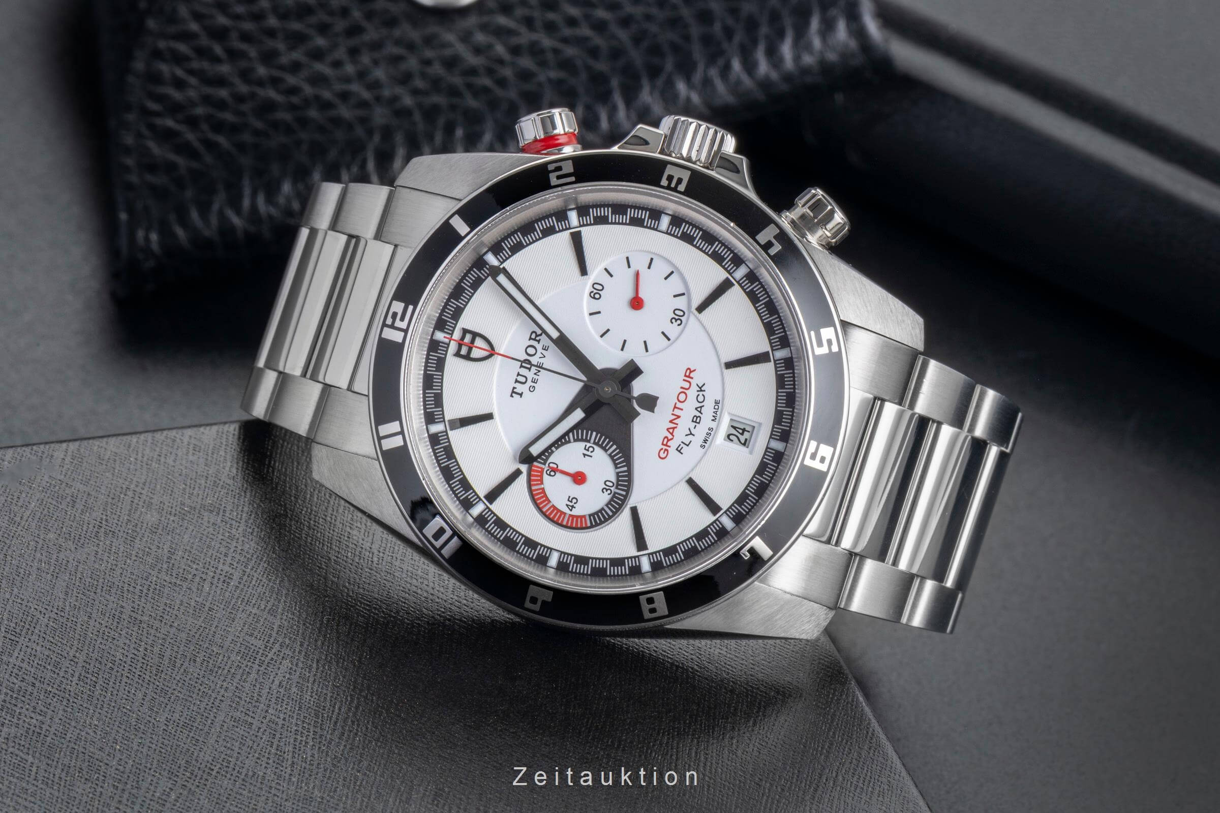 Tudor Grantour chronograph steel automatic men's watch 20550  [2501151] - Image 3