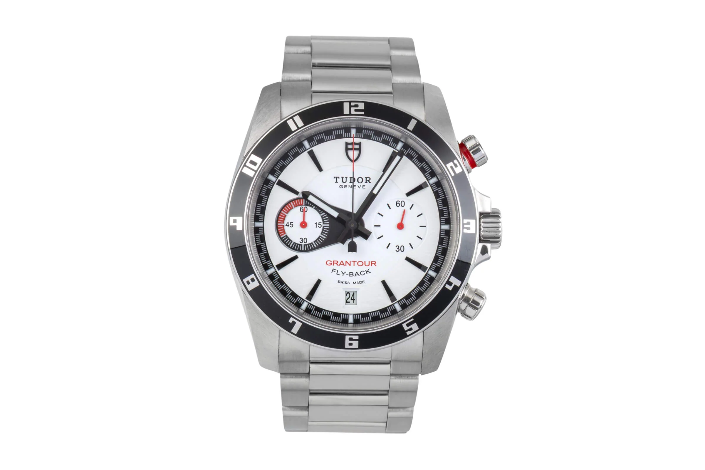 Tudor Grantour chronograph steel automatic men's watch 20550  [2501151] - Image 5