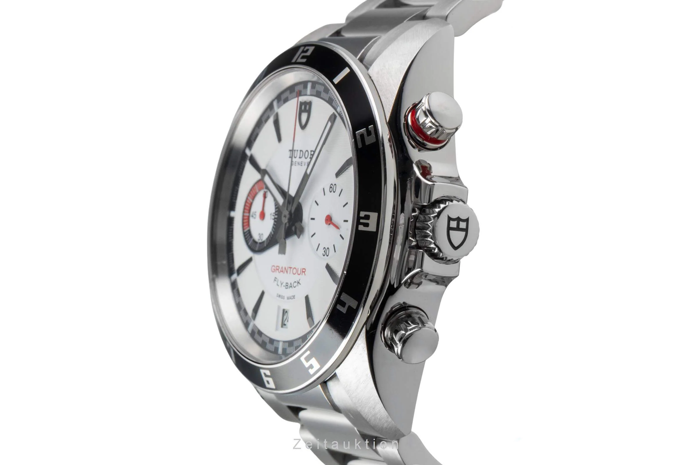 Tudor Grantour chronograph steel automatic men's watch 20550  [2501151] - Image 7
