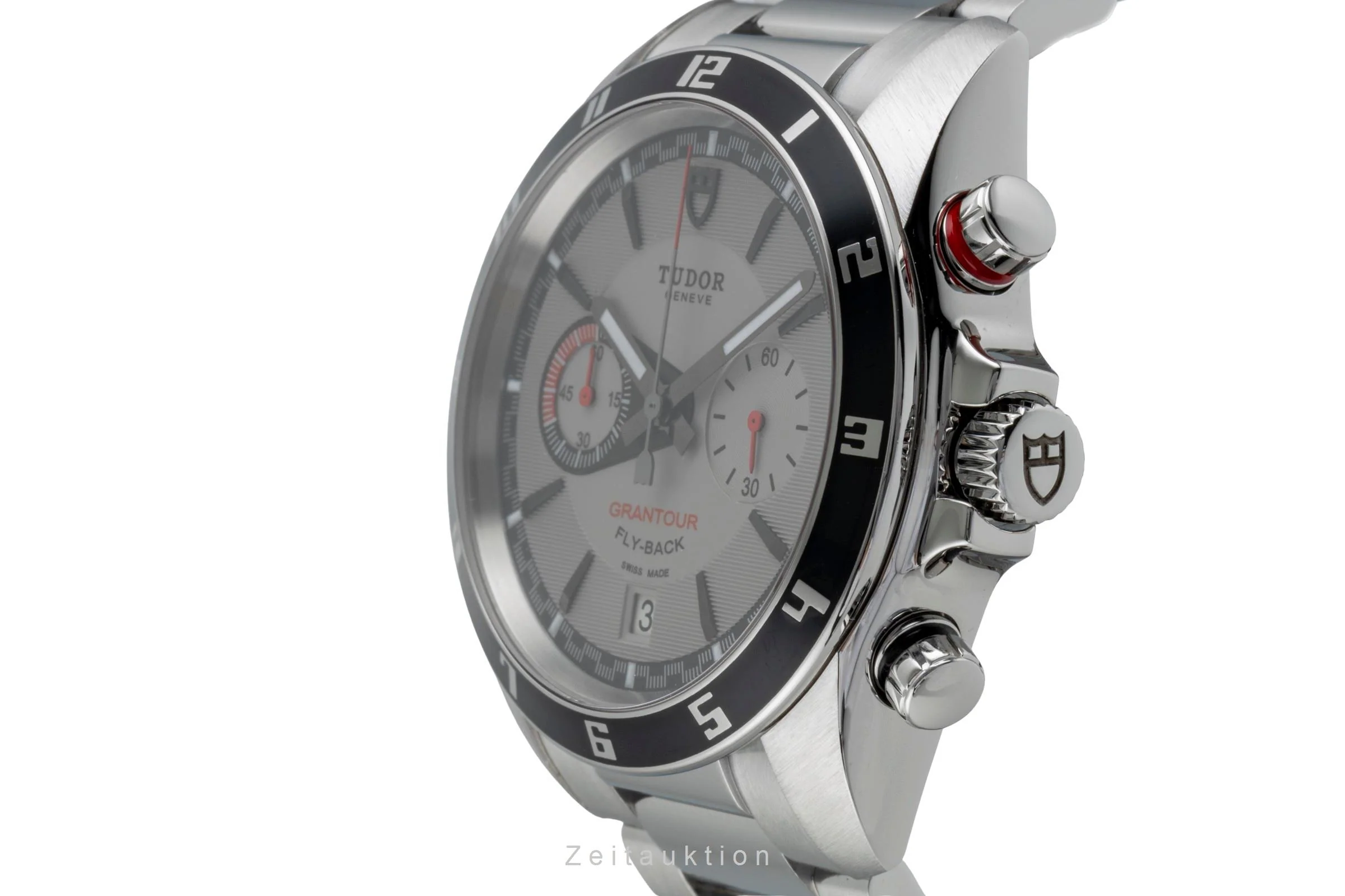 Tudor Grantour chronograph steel automatic men's watch 20550  [2505930] - Image 7