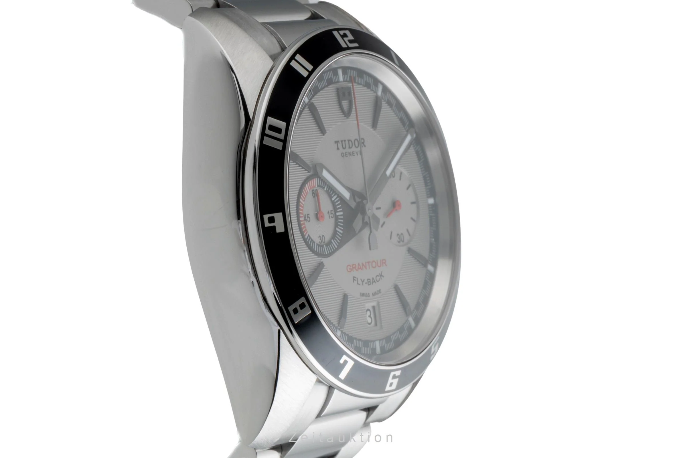 Tudor Grantour chronograph steel automatic men's watch 20550  [2505930] - Image 8