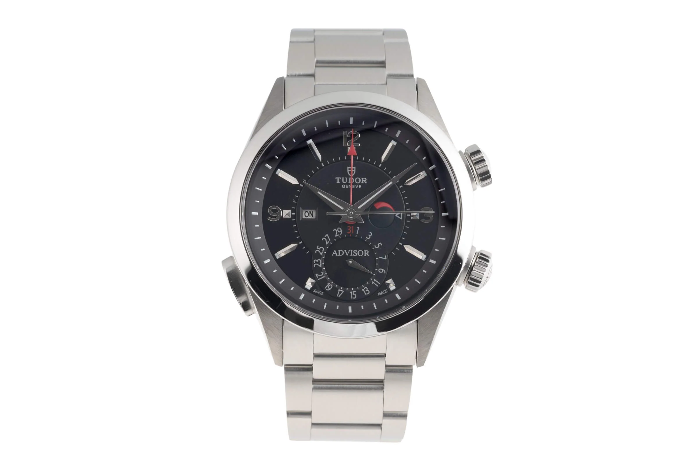 Tudor Heritage Advisor steel automatic men's watch 79620T  [2500027] - Image 5