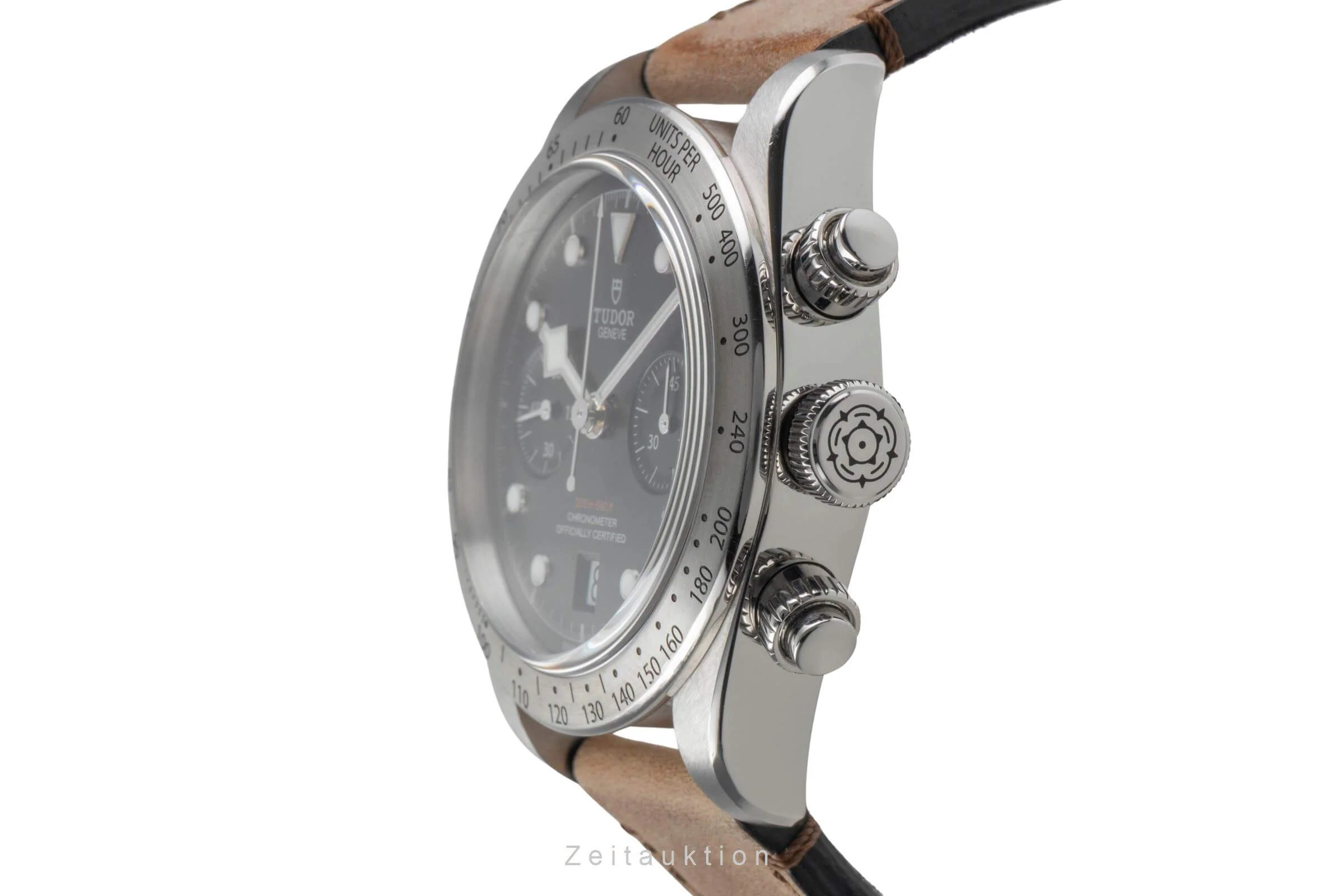 Tudor Heritage Black Bay chronograph steel automatic men's watch 79350  [2501520] - Image 7