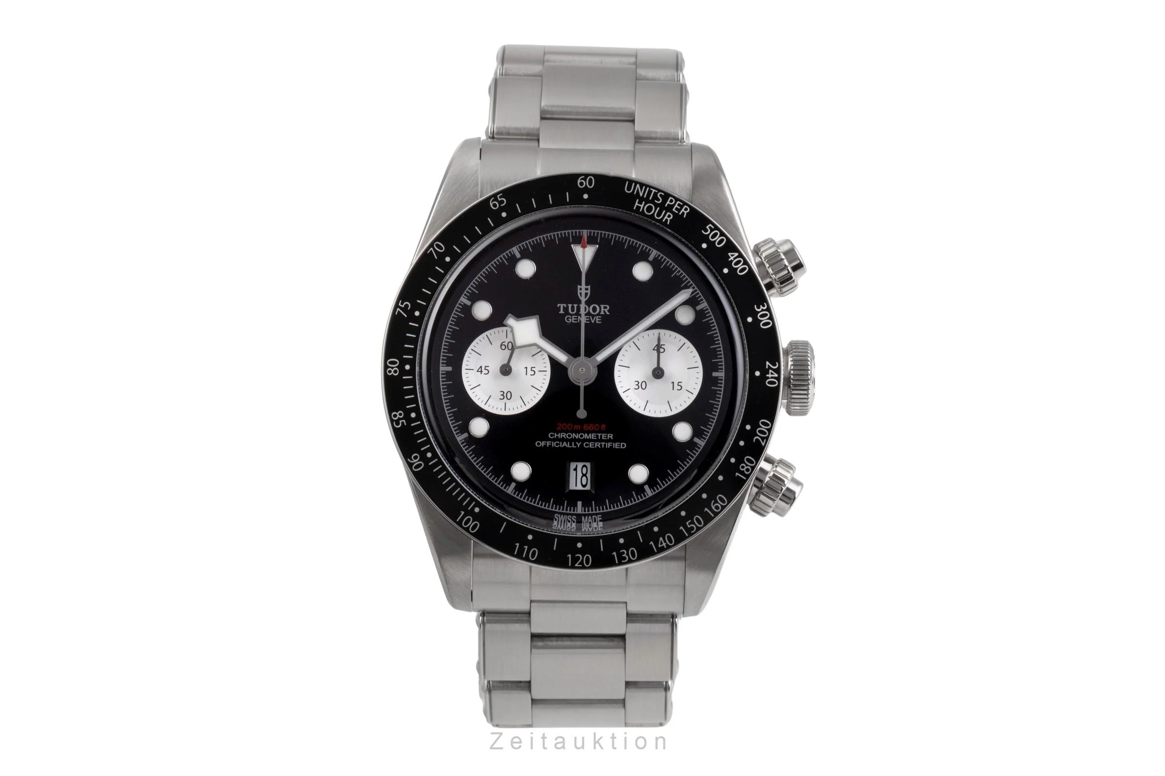 Tudor Heritage Black Bay chronograph steel automatic men's watch 79360N  [2505255] - Image 5