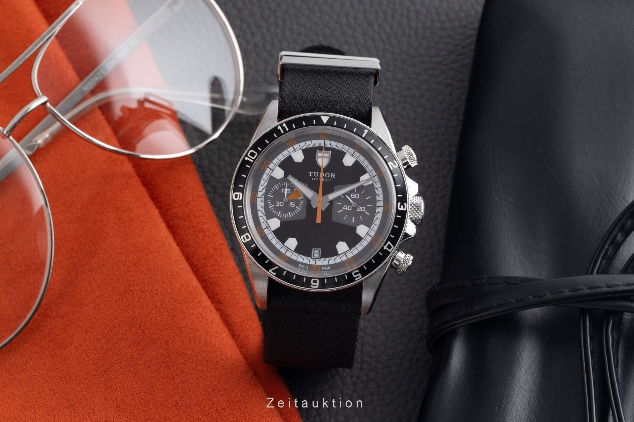 Tudor Heritage Chronograph  chronograph steel automatic men's watch 70330N  [2502090] - Image 4