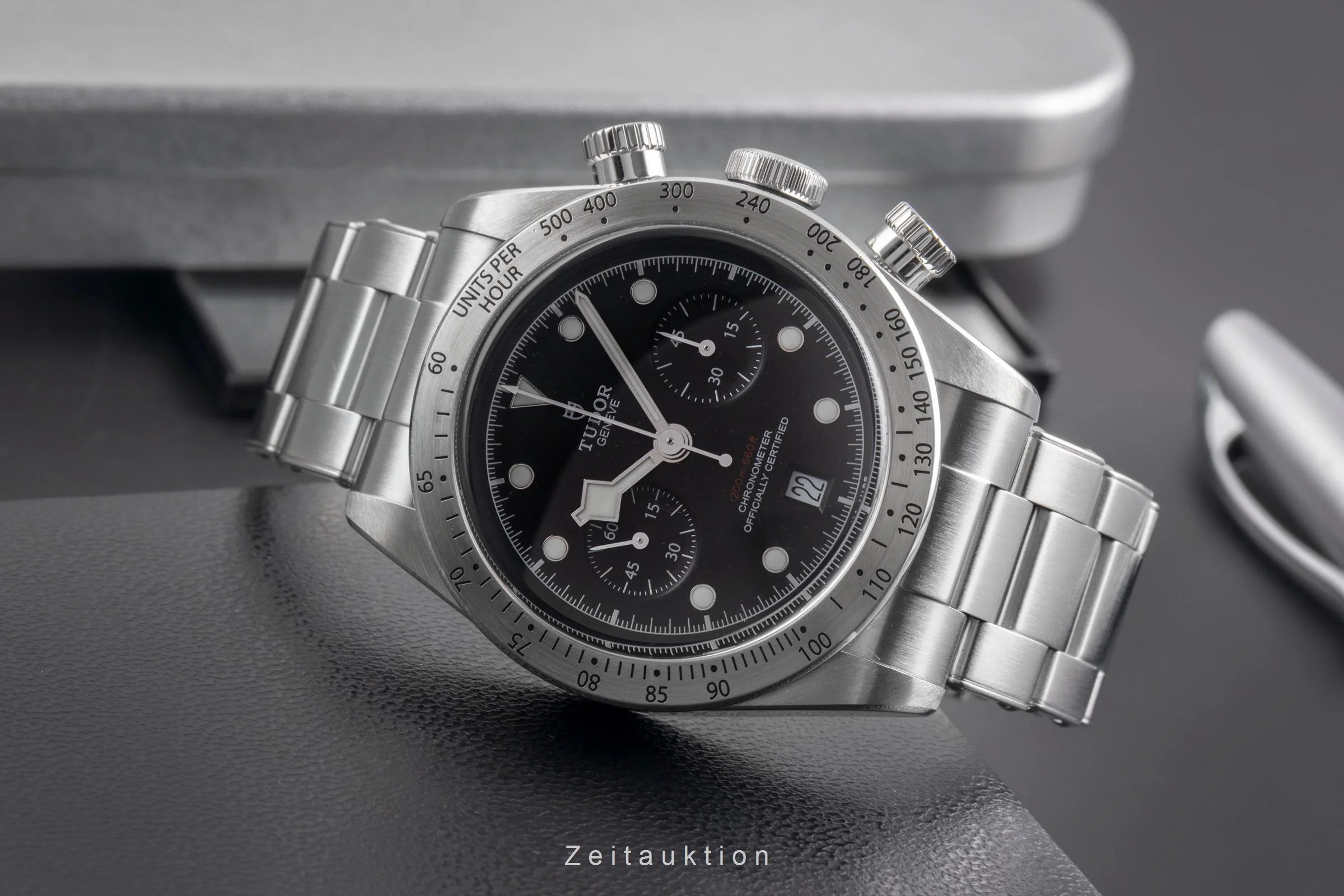 Tudor Heritage Chronograph  chronograph steel automatic men's watch 79350 LP: 5760EUR  [2504349] - Image 3