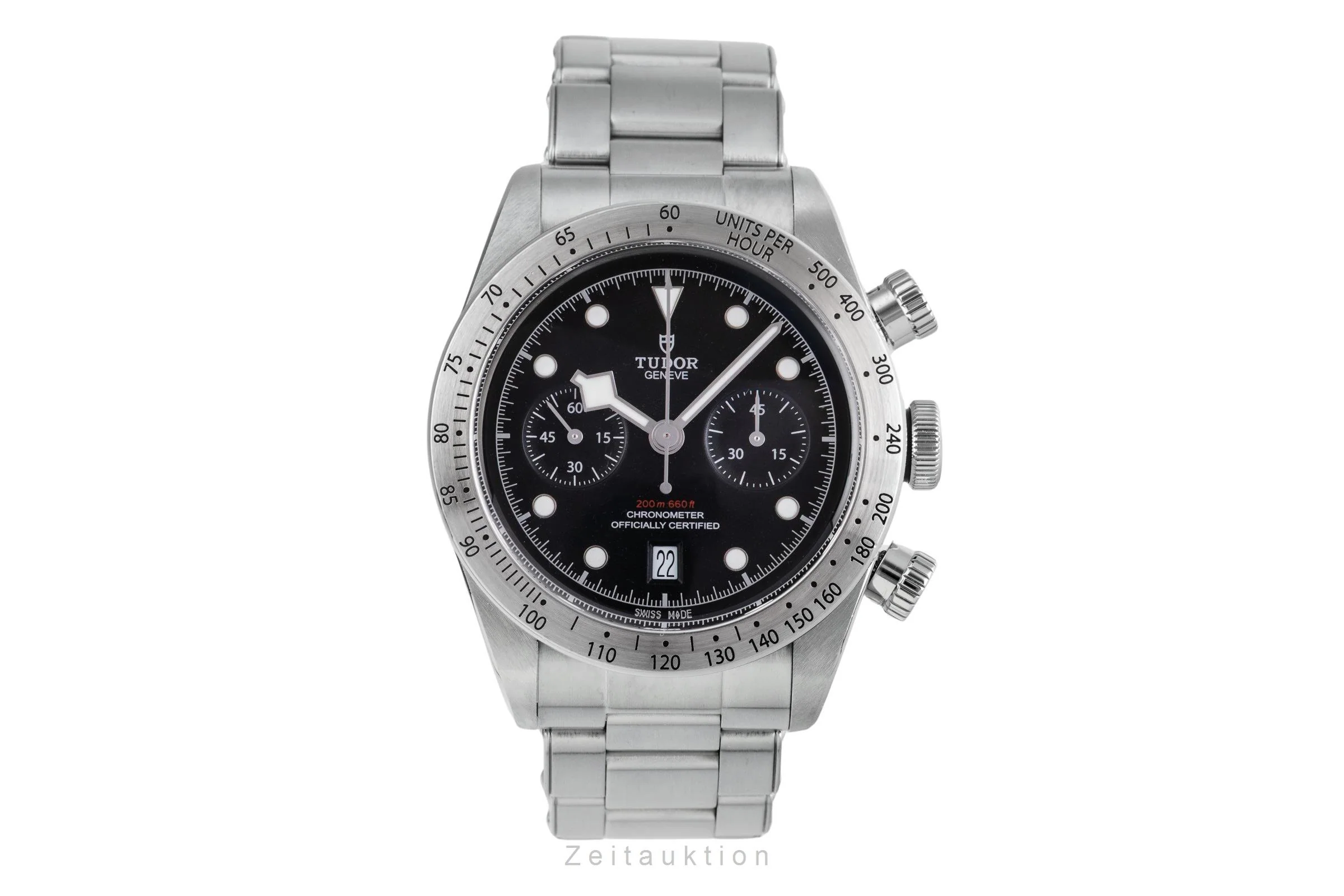 Tudor Heritage Chronograph  chronograph steel automatic men's watch 79350 LP: 5760EUR  [2504349] - Image 5