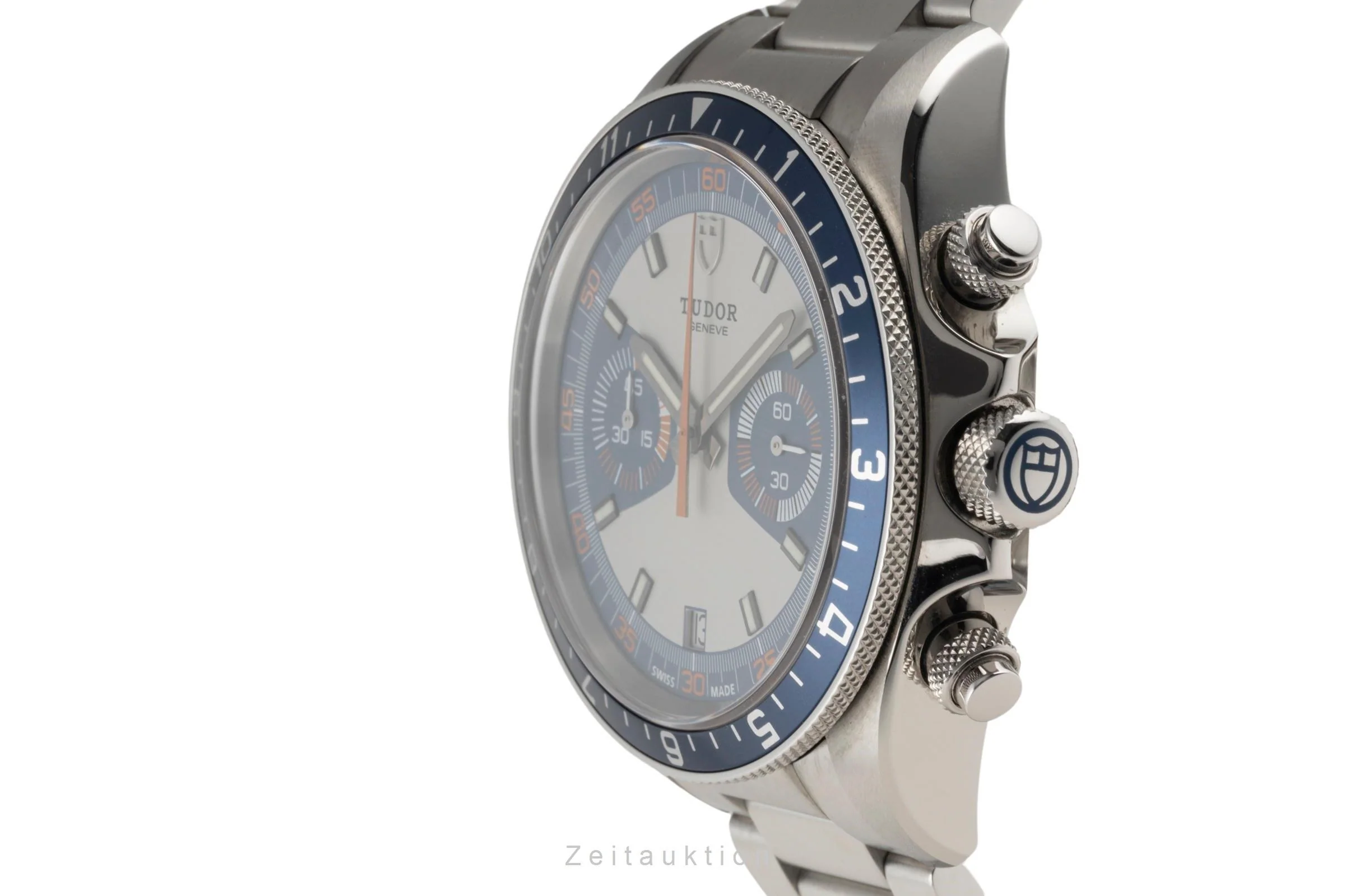 Tudor Heritage chronograph steel automatic men's watch 70330B LP: 5550EUR  [2400127] - Image 6